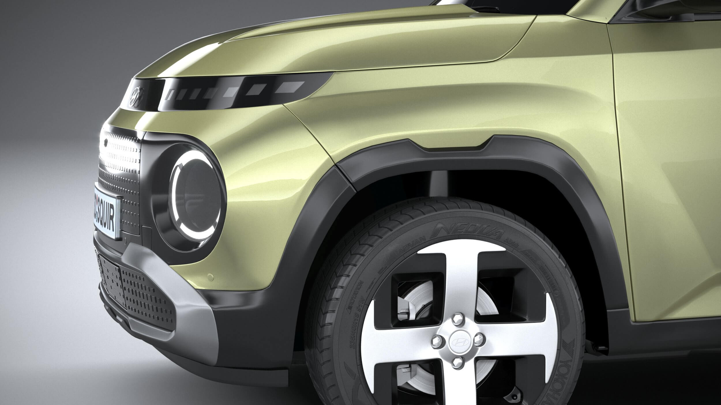 Hyundai Inster 2025 - 3D Model by SQUIR