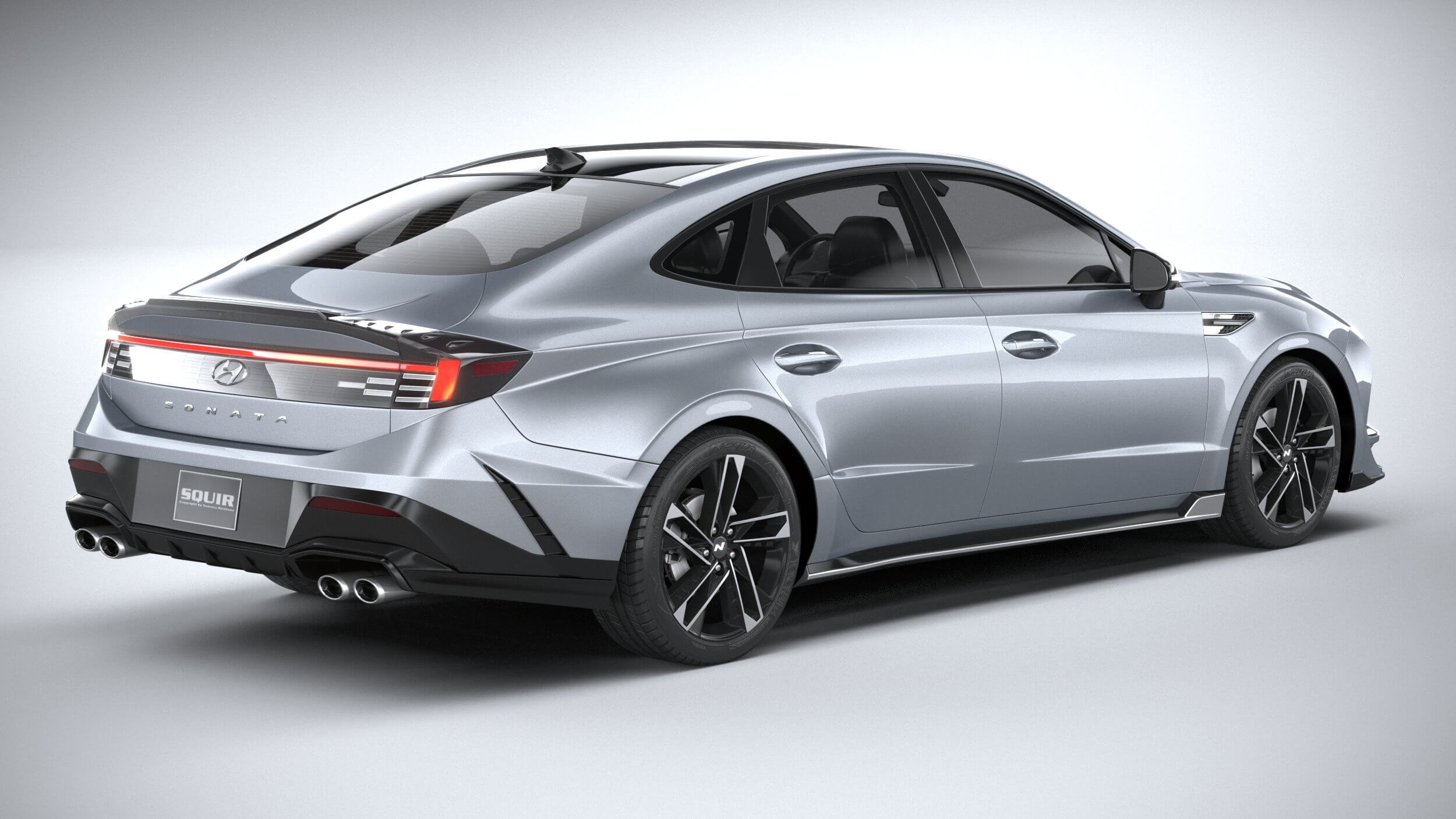 Hyundai Sonata NLine 2024 3D Model by SQUIR