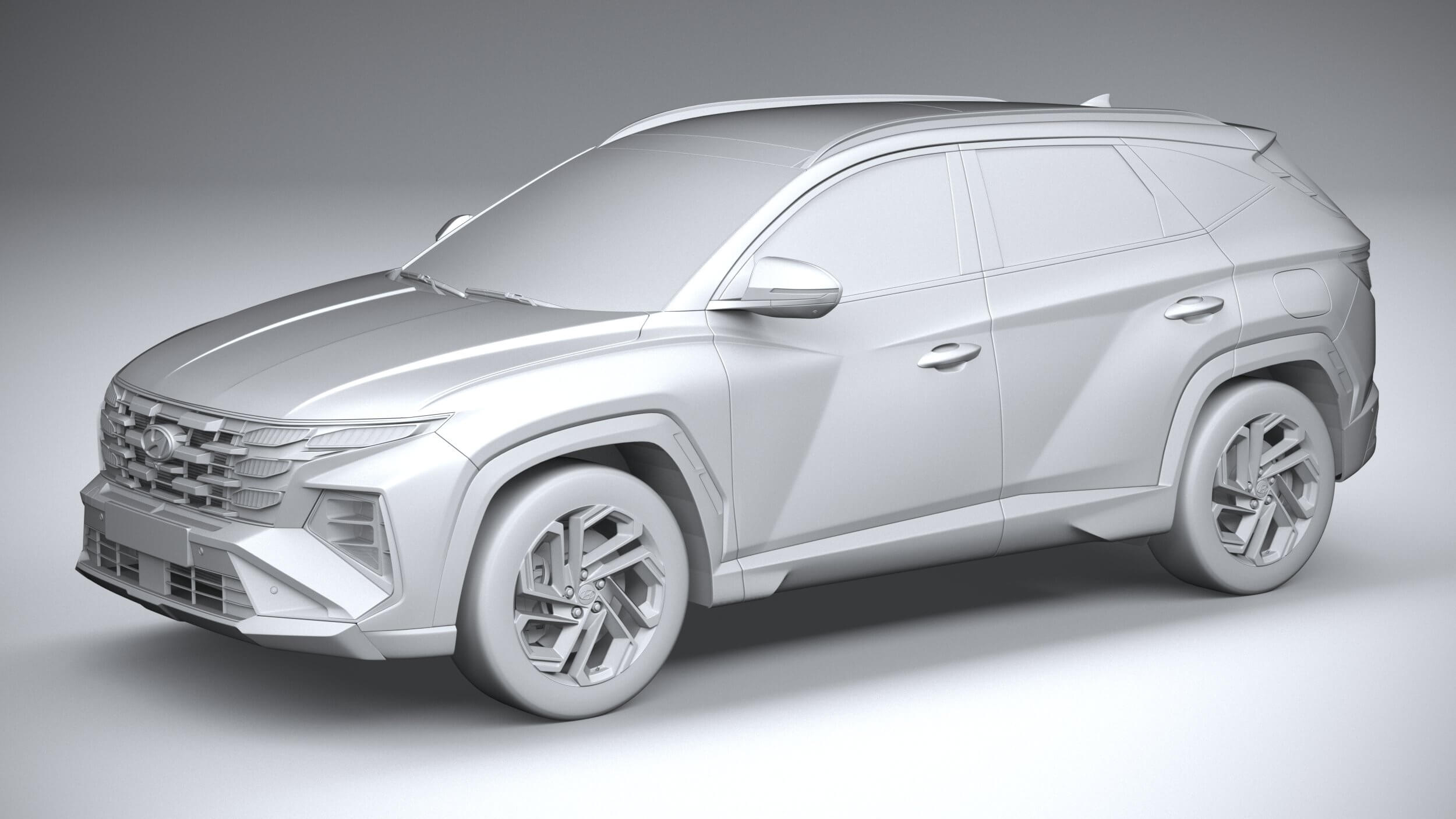Hyundai Tucson 2024 - 3D Model by SQUIR