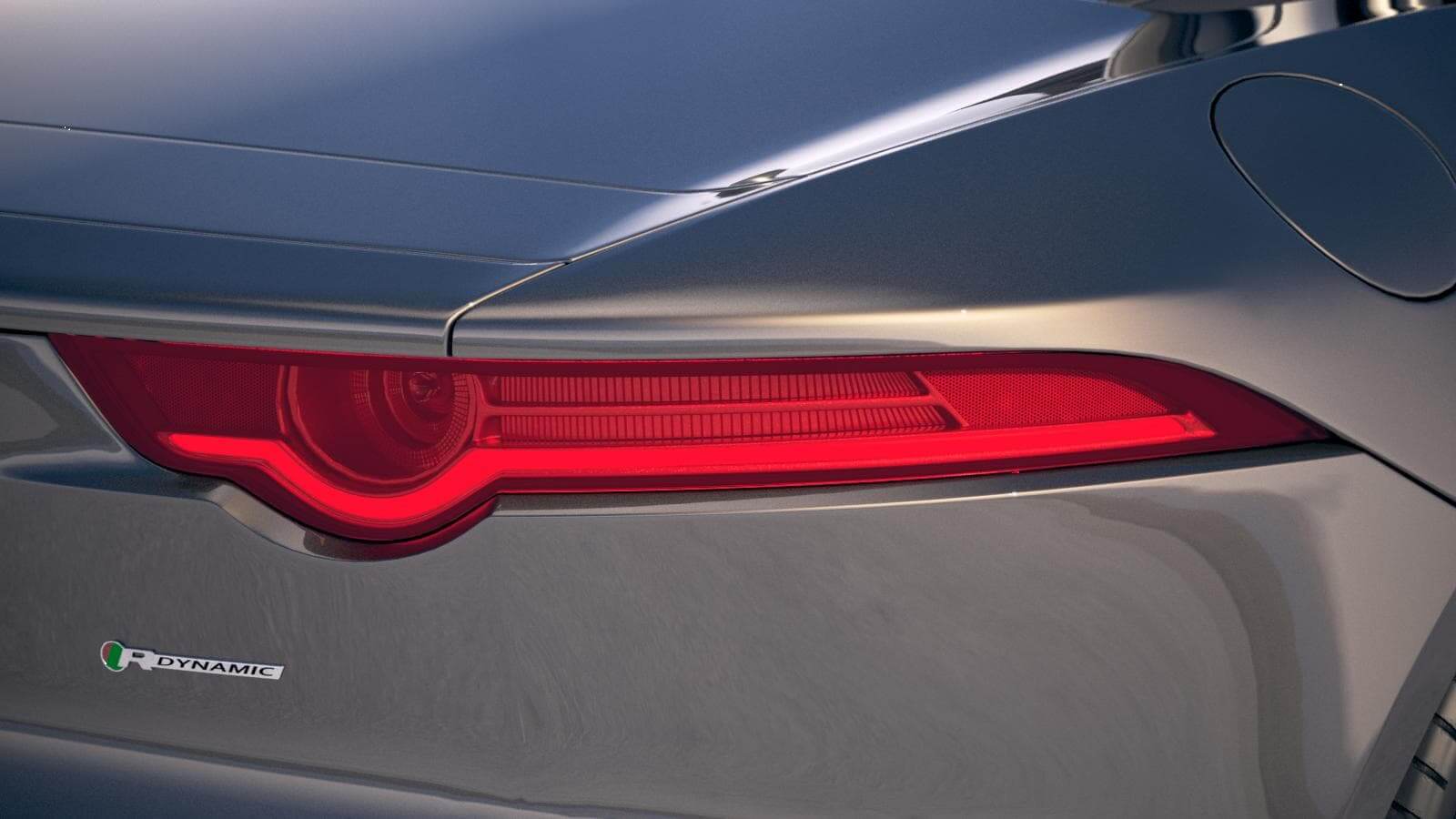 Jaguar F-Type R Dynamic Cabrio 2018 3D Model by SQUIR