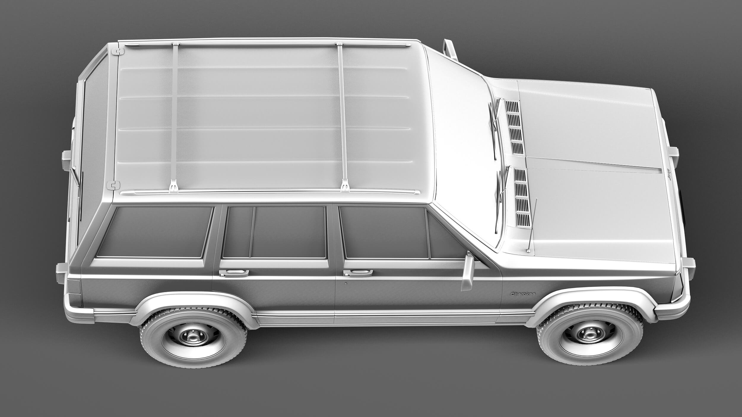 Jeep Cherokee 1984-1996 3D Model by SQUIR