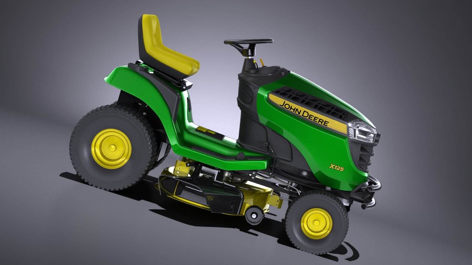 John Deere X125