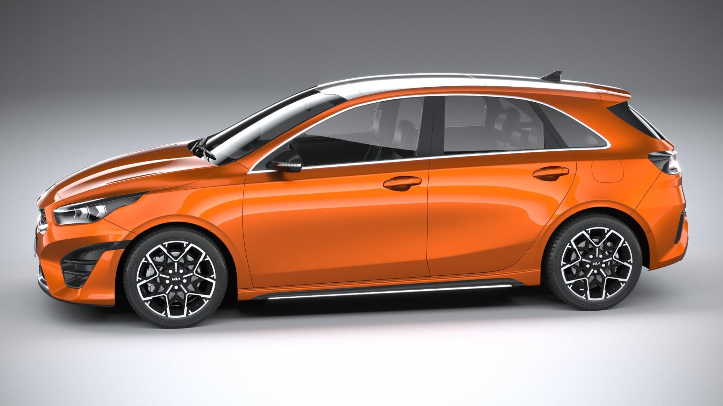 Kia Ceed GTLine 2022 3D Model by SQUIR