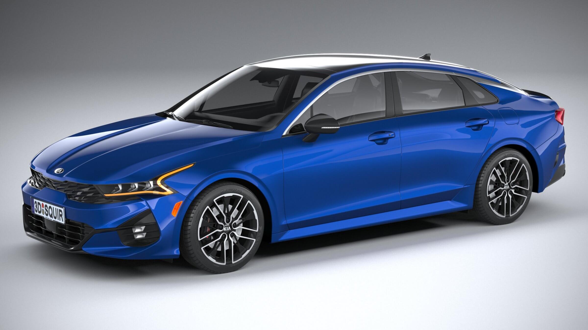 Kia K5 GT 2021 3D Model by SQUIR