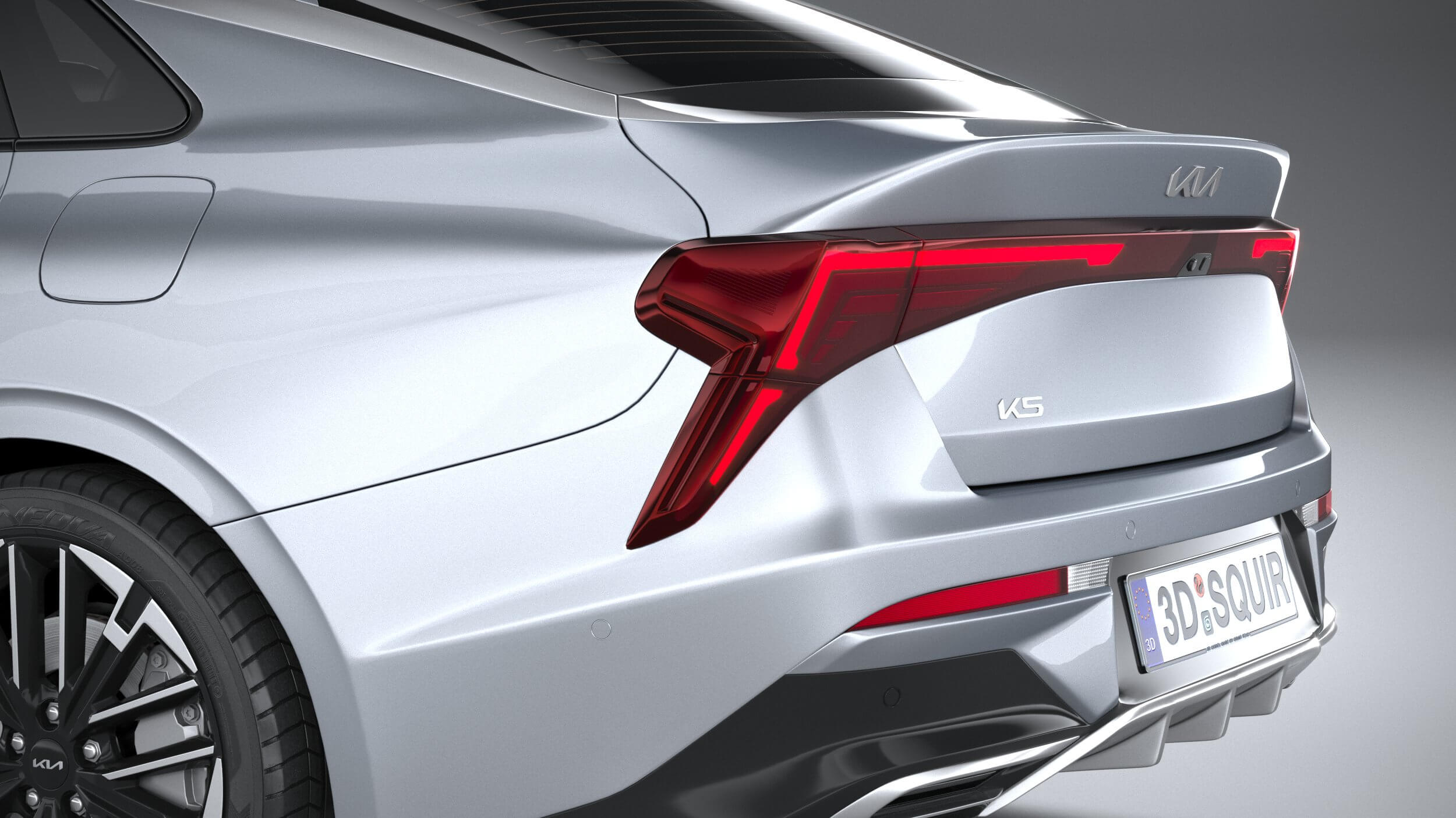 Kia K5 GT-Line 2025 3D Model by SQUIR