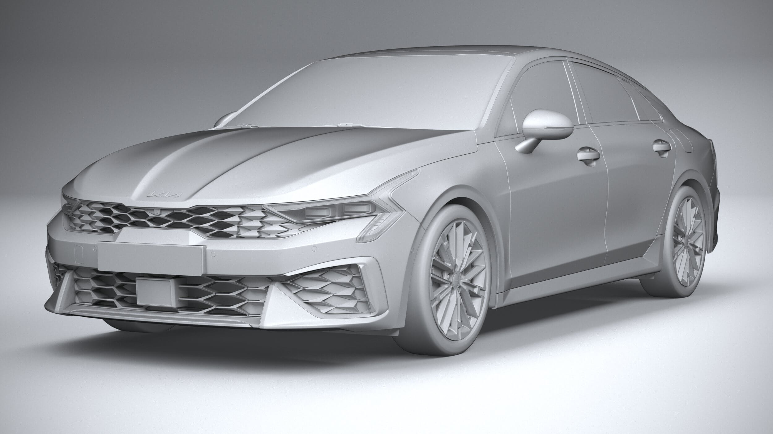 Kia K5 GTLine 2025 3D Model by SQUIR
