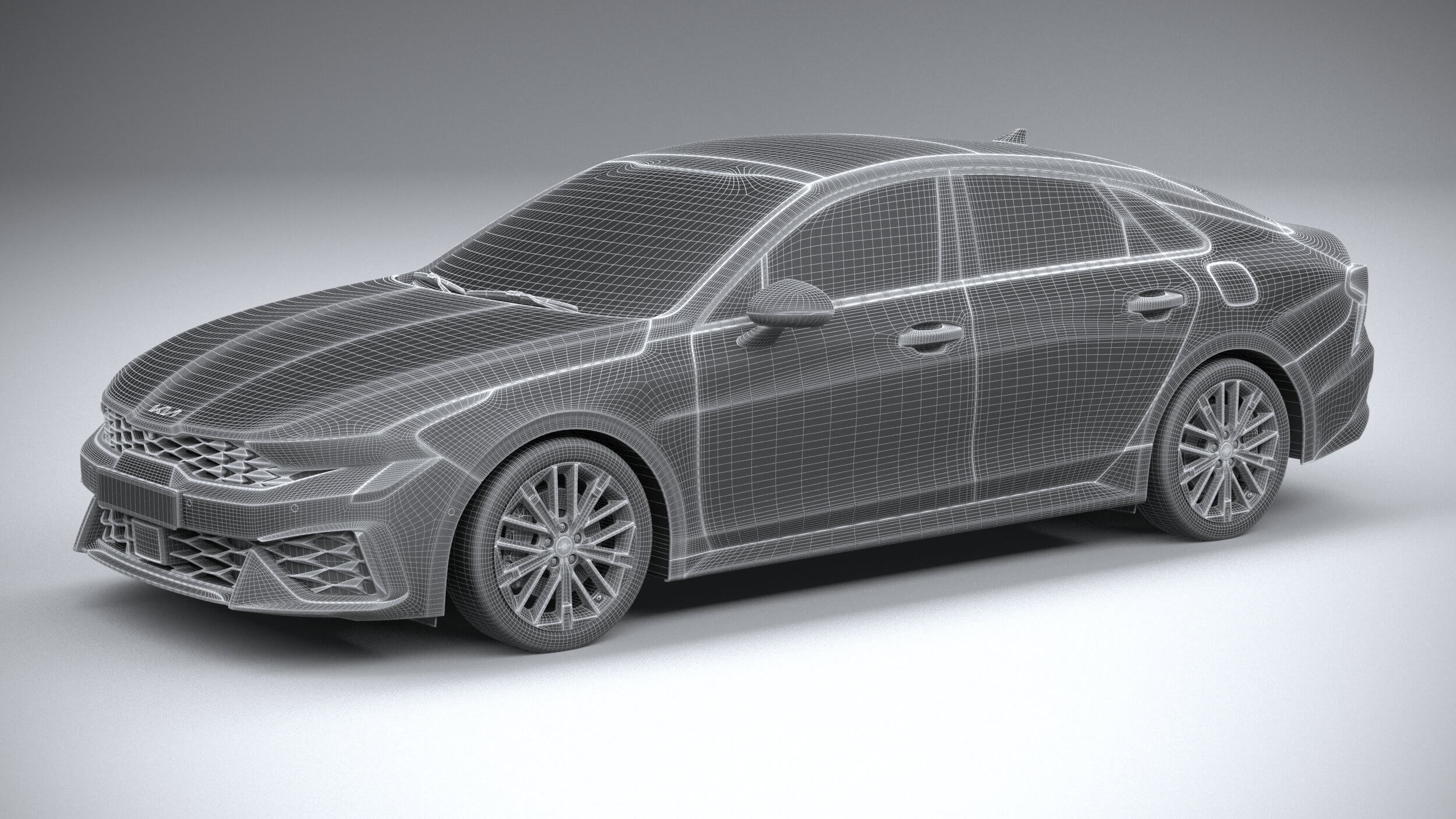 Kia K5 GT-Line 2025 3D Model by SQUIR