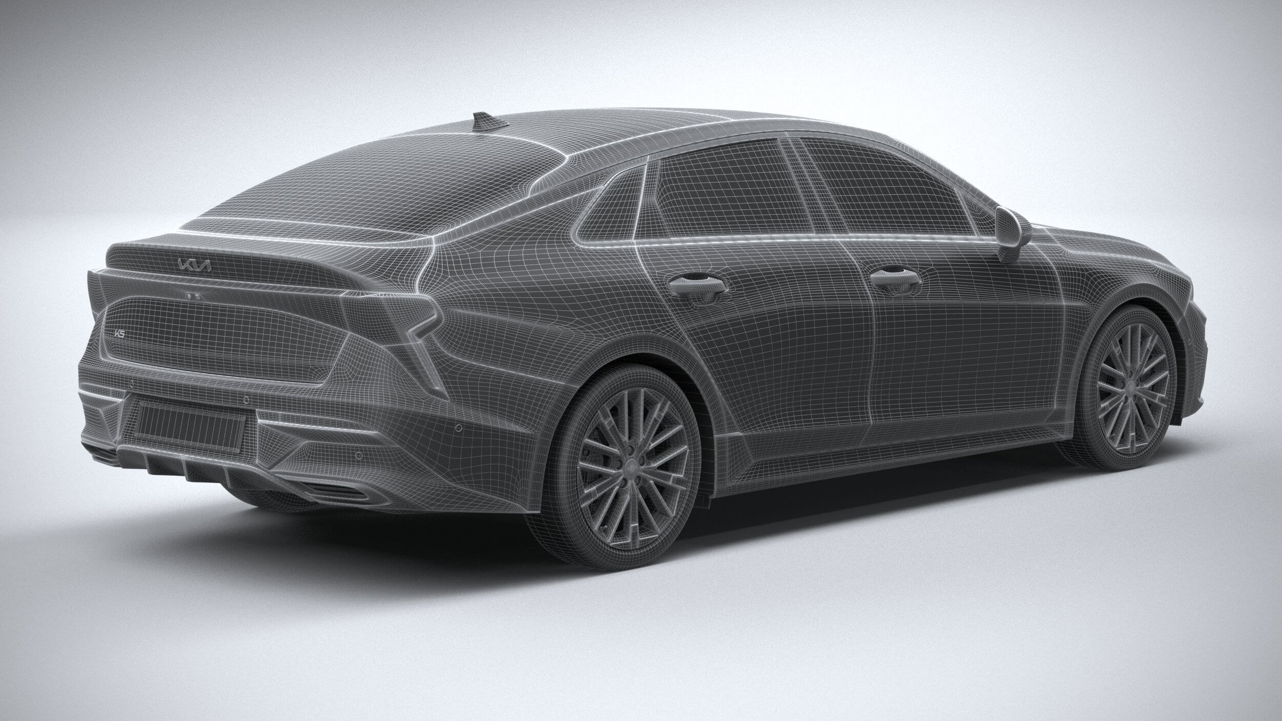 Kia K5 GT-Line 2025 3D Model by SQUIR