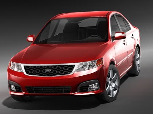 Kia Optima 2009 - 3D Model by SQUIR