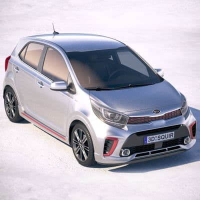 Kia Picanto Gt Line 18 3d Model