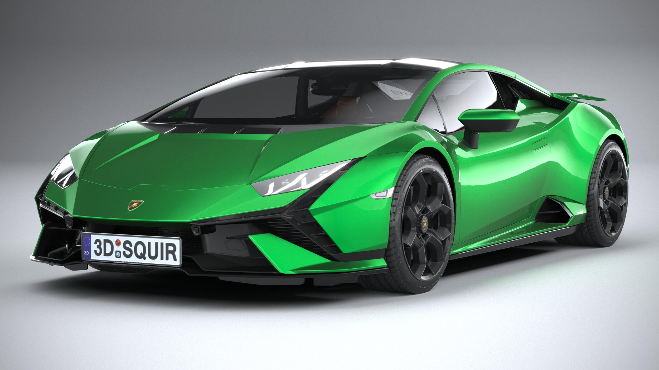 Lamborghini Huracan Tecnica 2023 - 3D Model by SQUIR