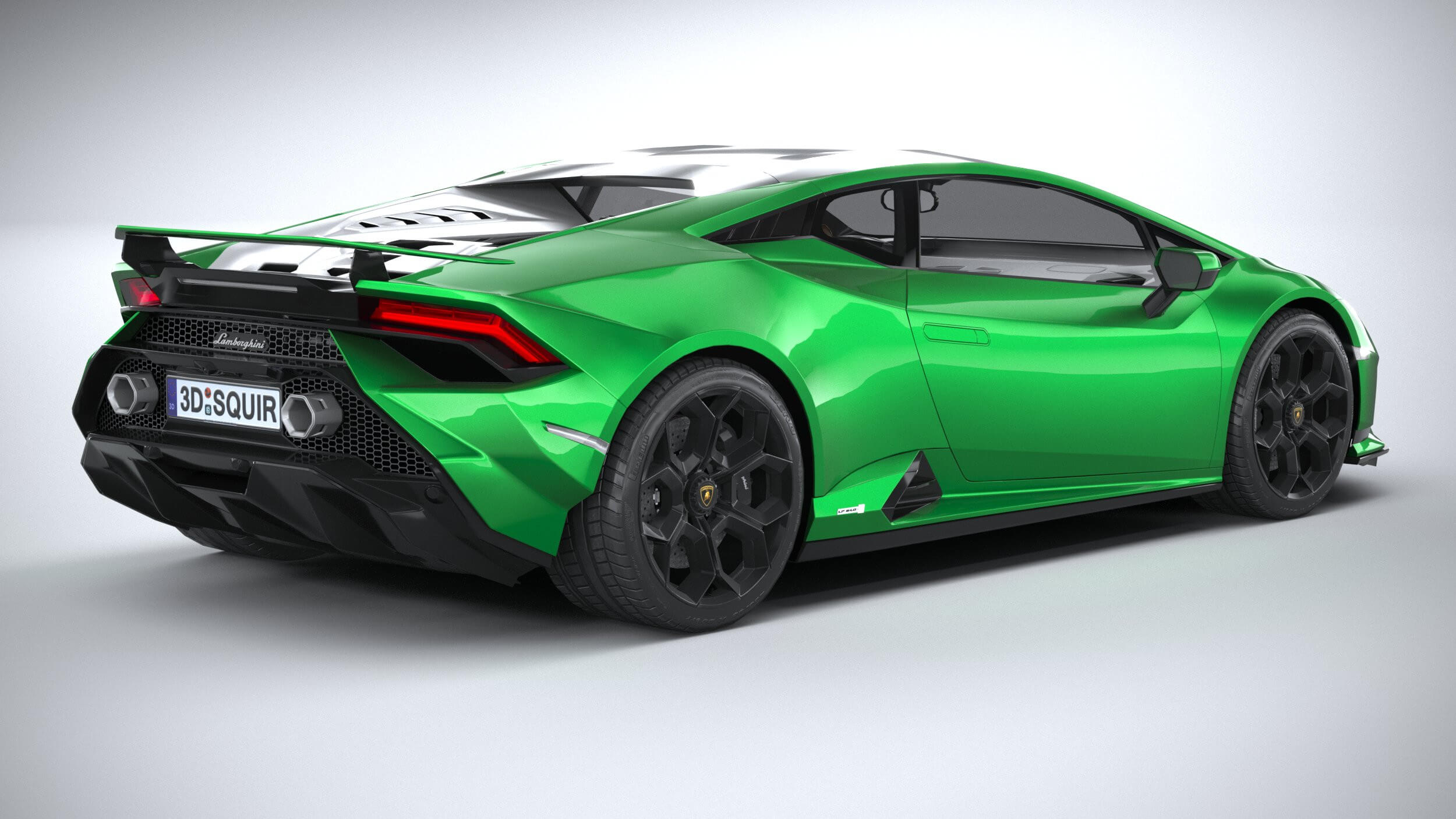 Lamborghini Huracan Tecnica 2023 - 3D Model by SQUIR