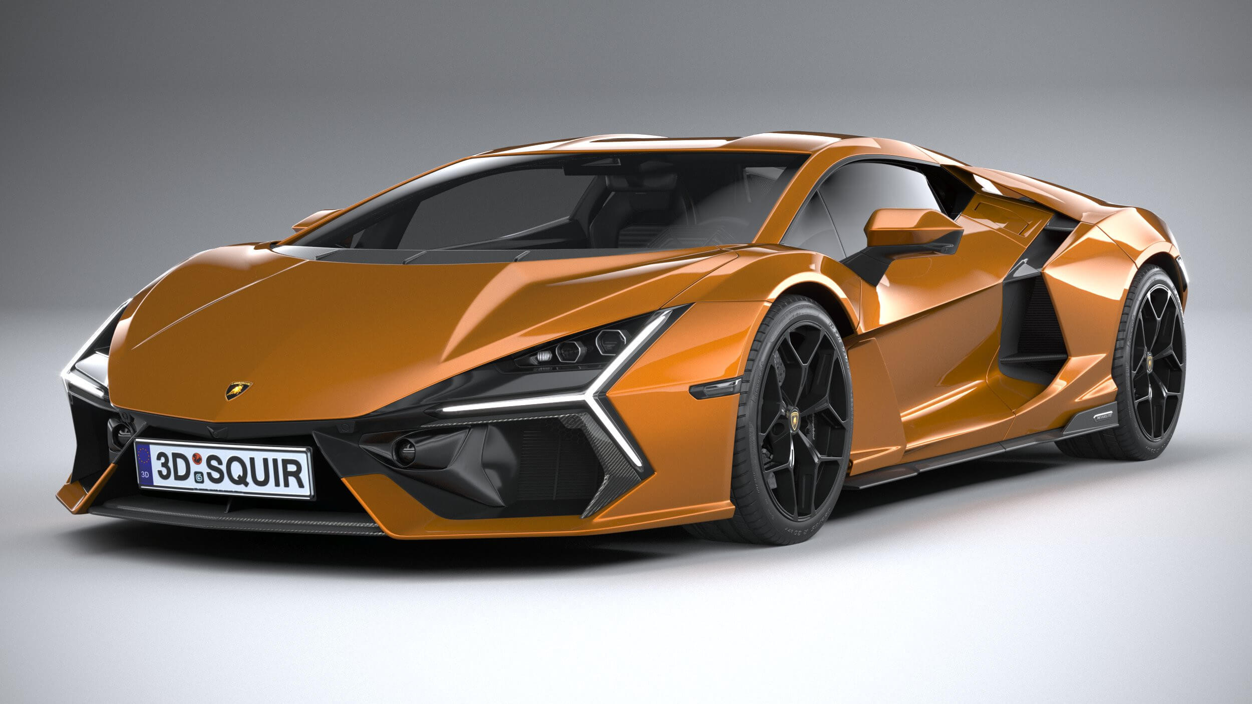 Revuelto 2024 3D Model by SQUIR