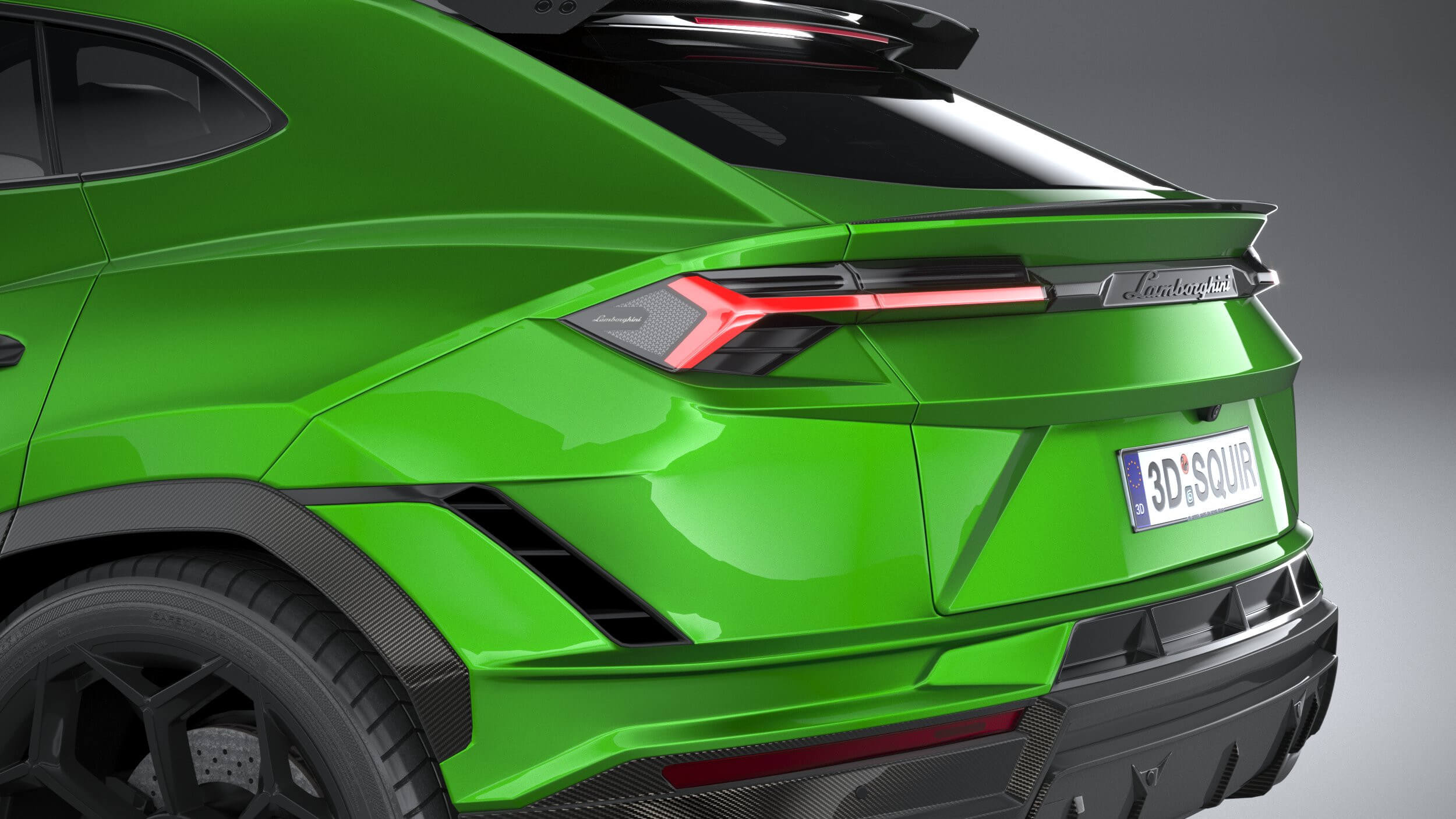 Lamborghini Urus Рендеринг