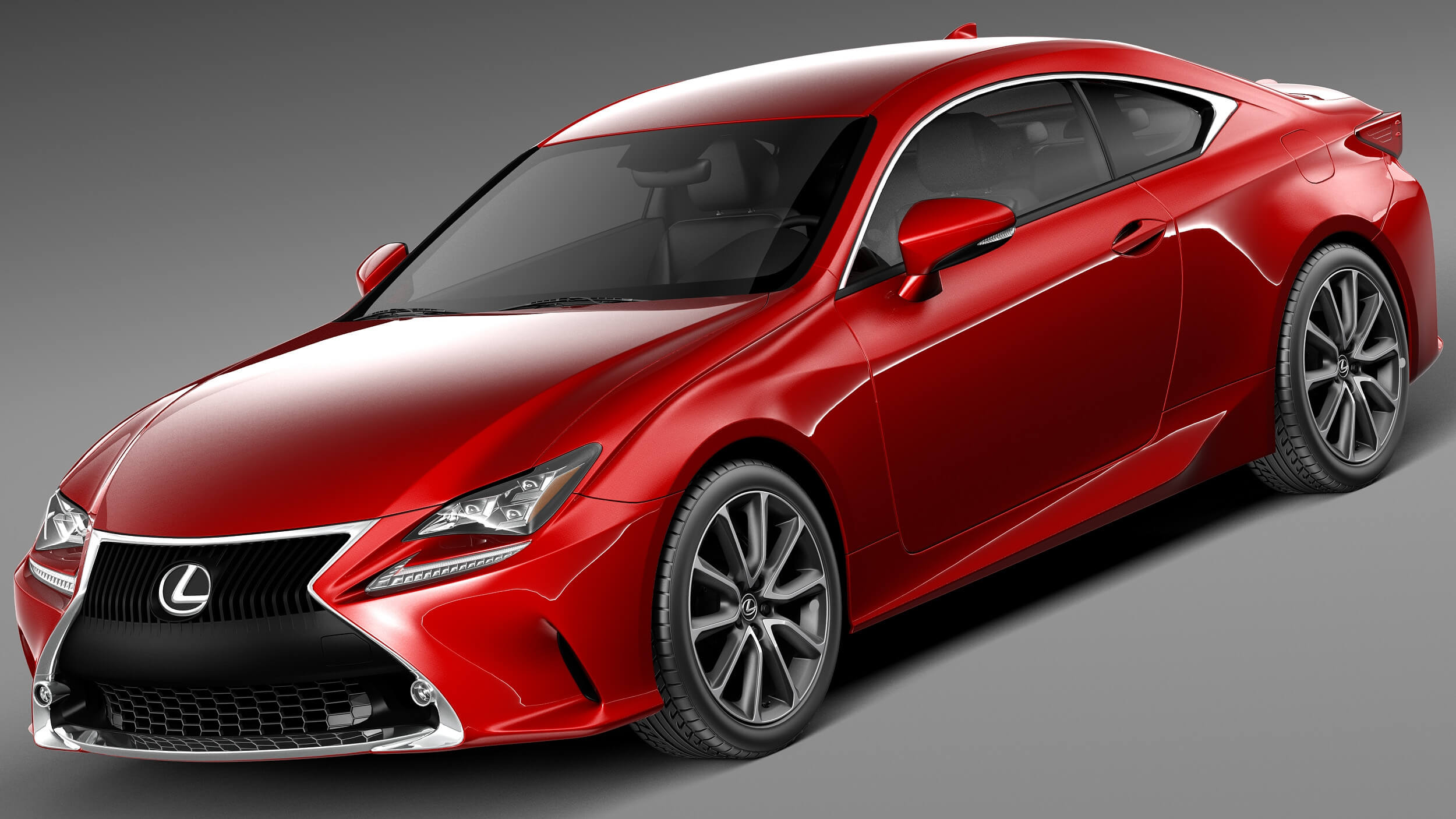 Lexus RC 2015 - 3D Model by SQUIR