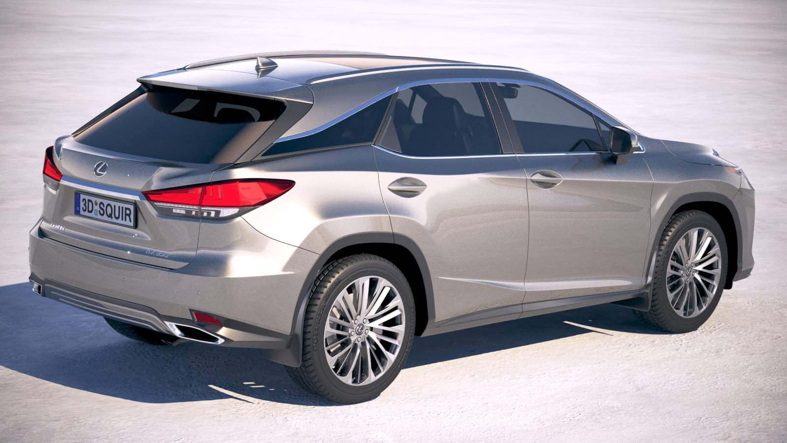 Lexus RX 2020 - 3D Model by SQUIR