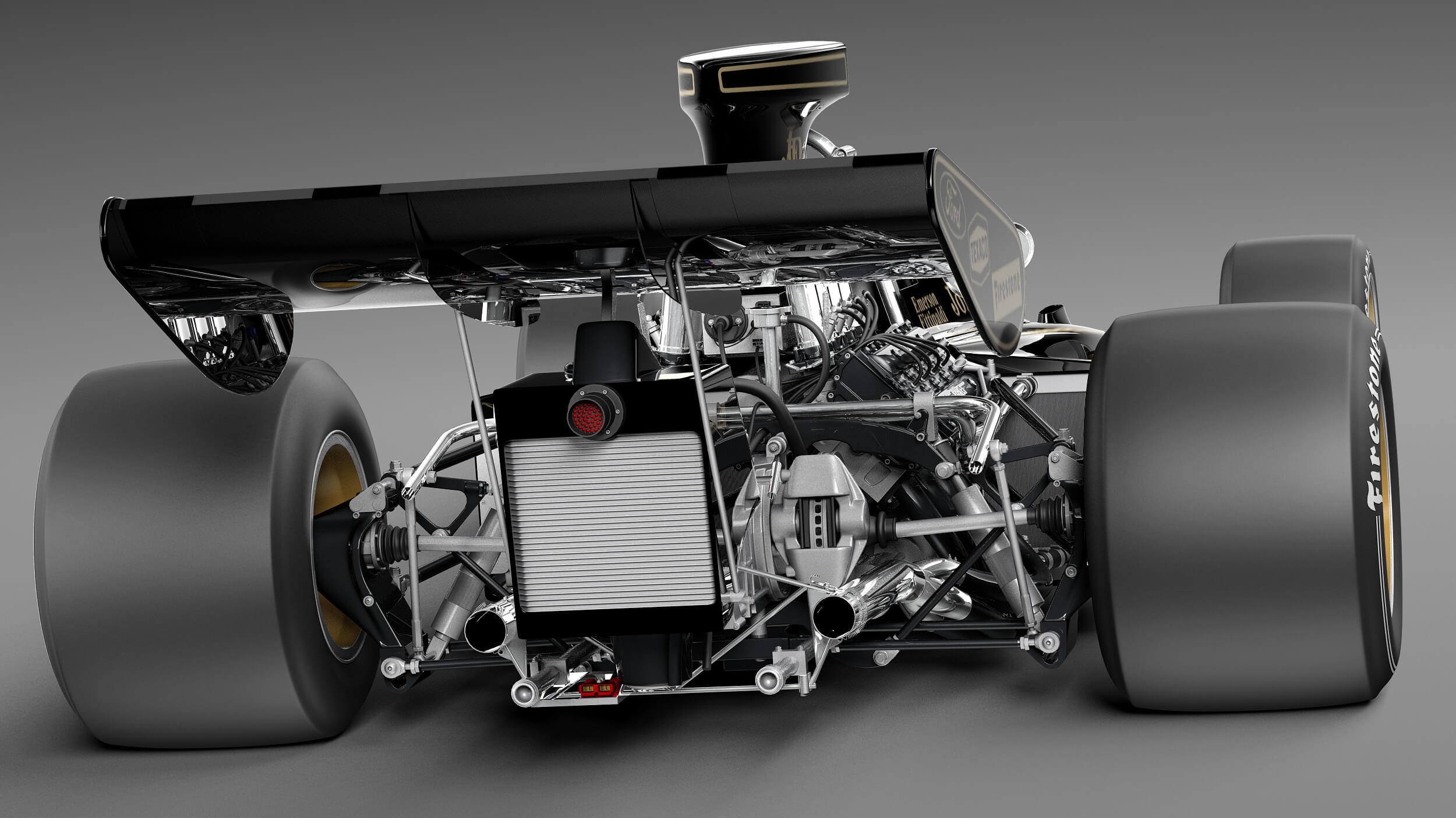 Lotus 72D John Player Special 1970-1975199 3D Model by SQUIR