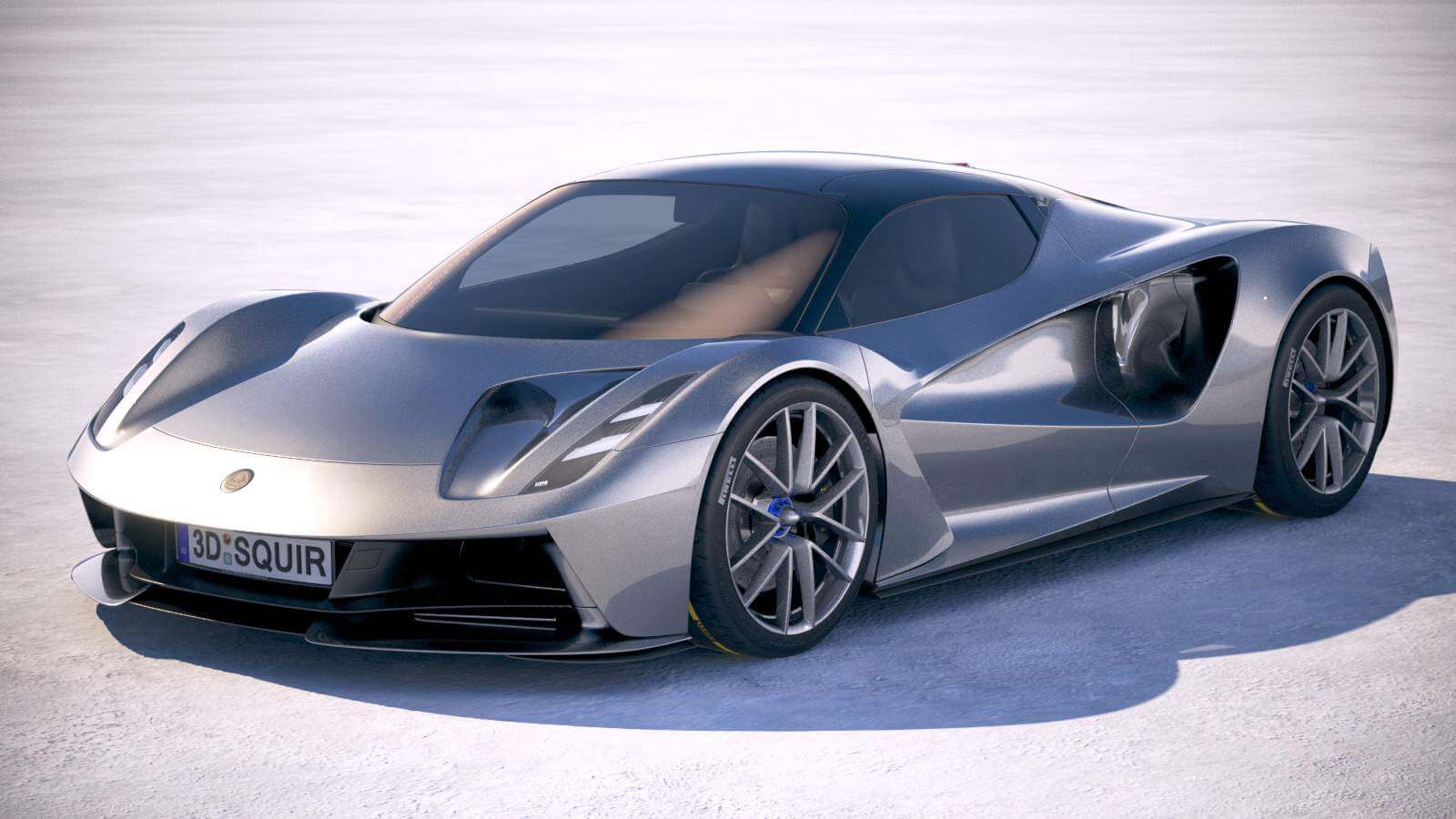 Lotus Evija 2020 3d Model