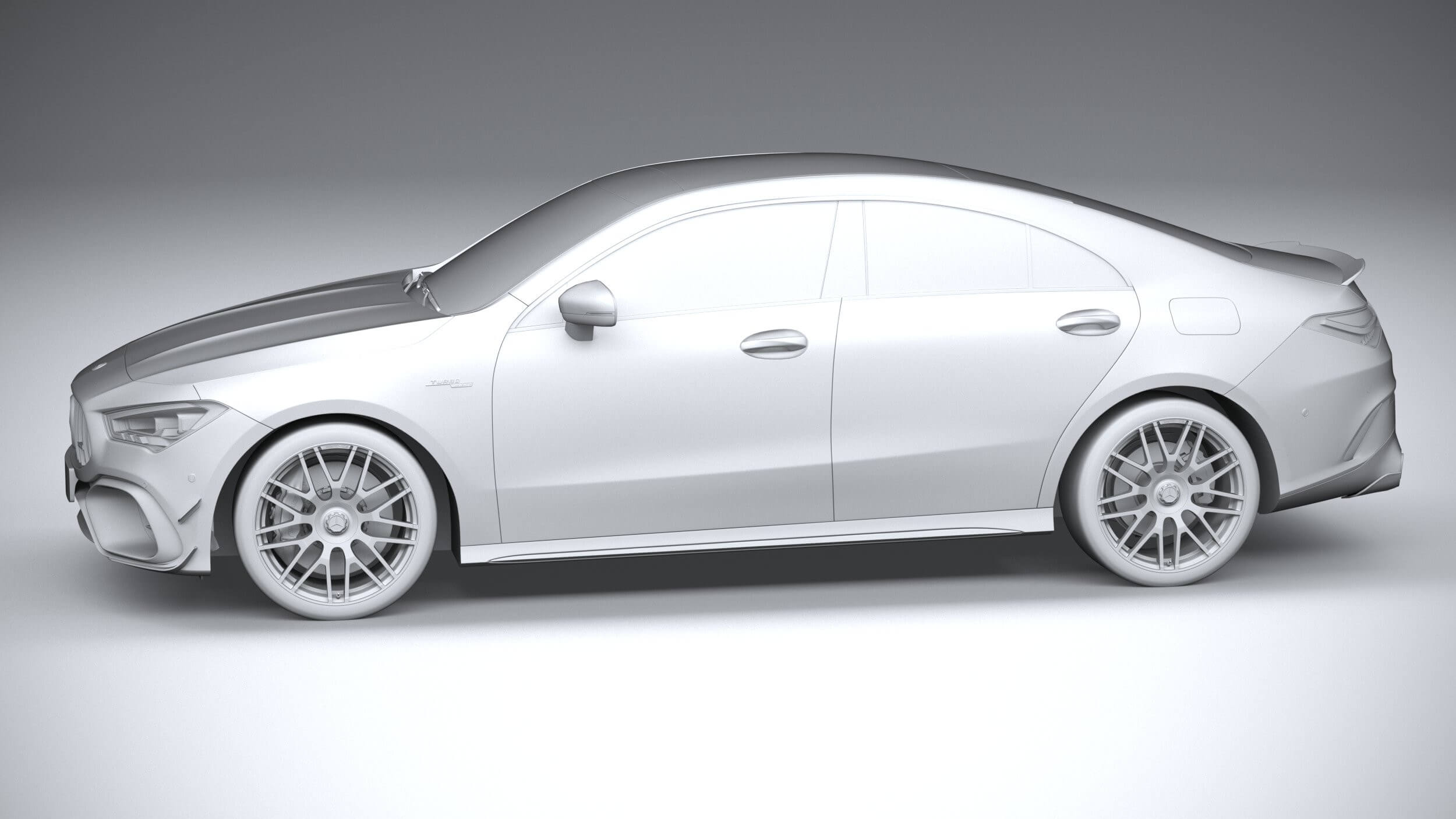 MercedesBenz CLA45 S AMG 2024 3D Model by SQUIR