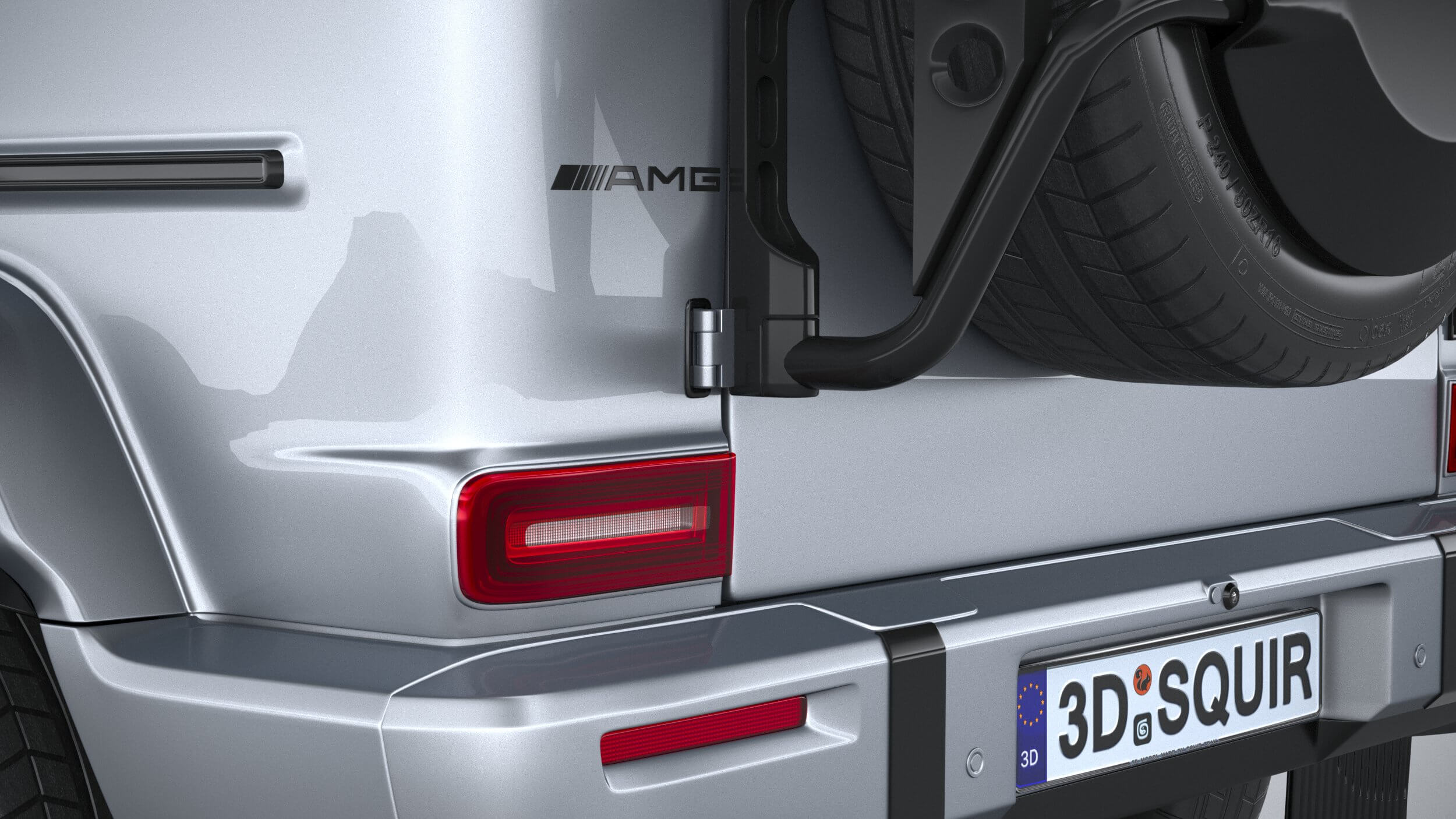 Mercedes-Benz G63 AMG 2025 3D Model by SQUIR