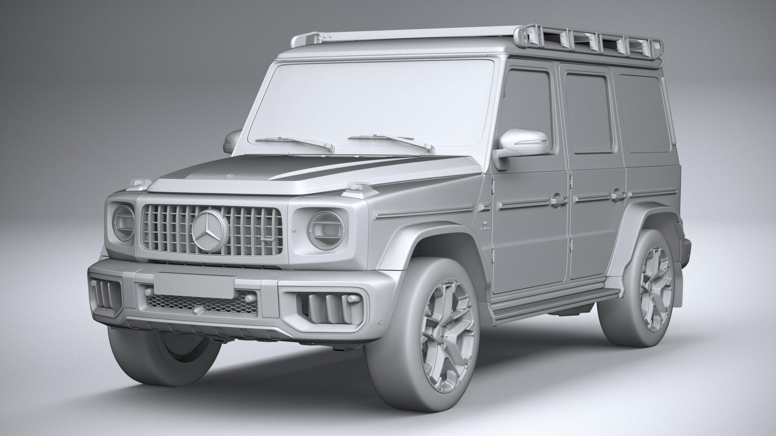 Mercedes-Benz G63 AMG 2025 3D Model by SQUIR