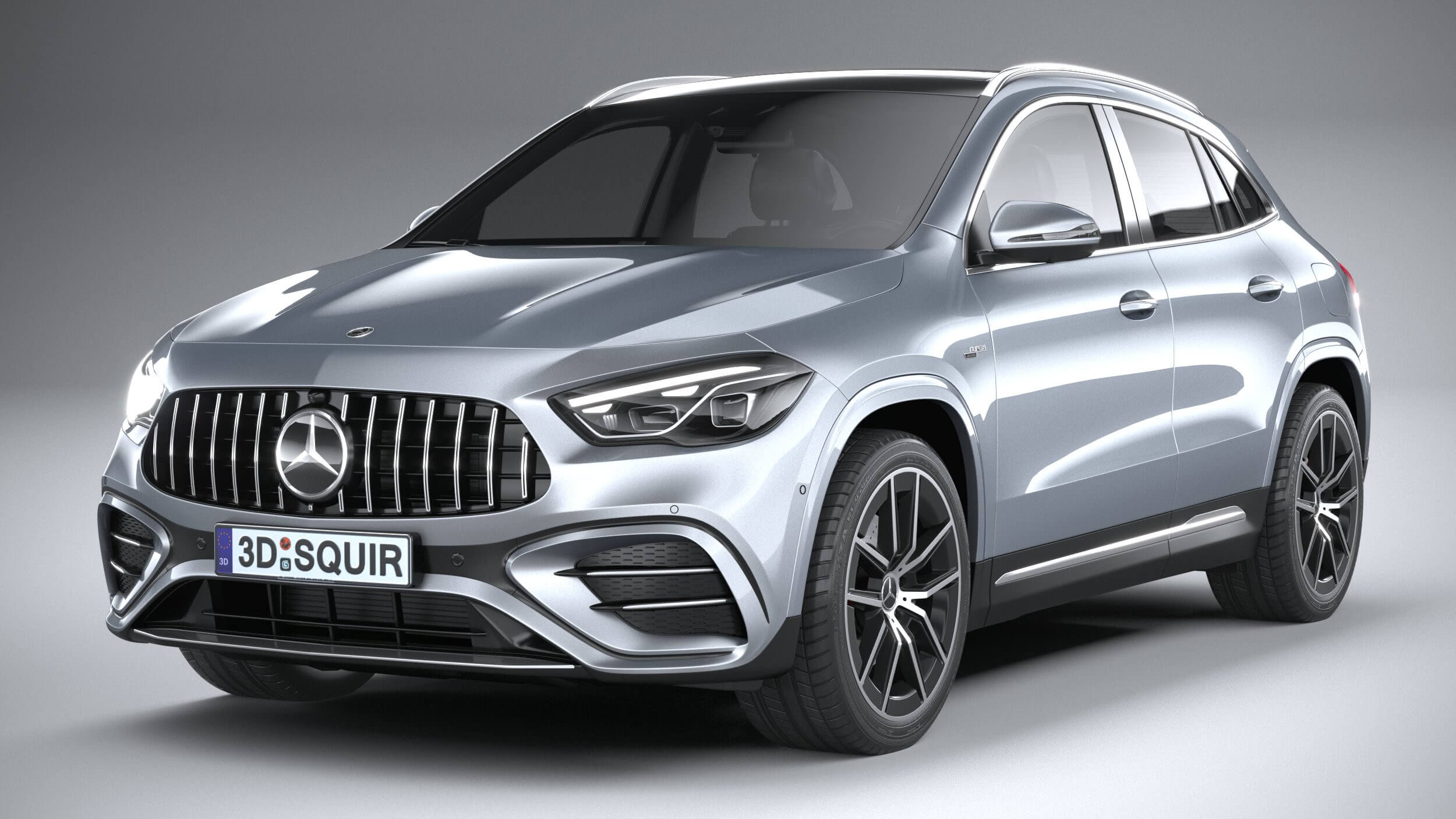 MercedesBenz GLA35 AMG 2024 3D Model by SQUIR