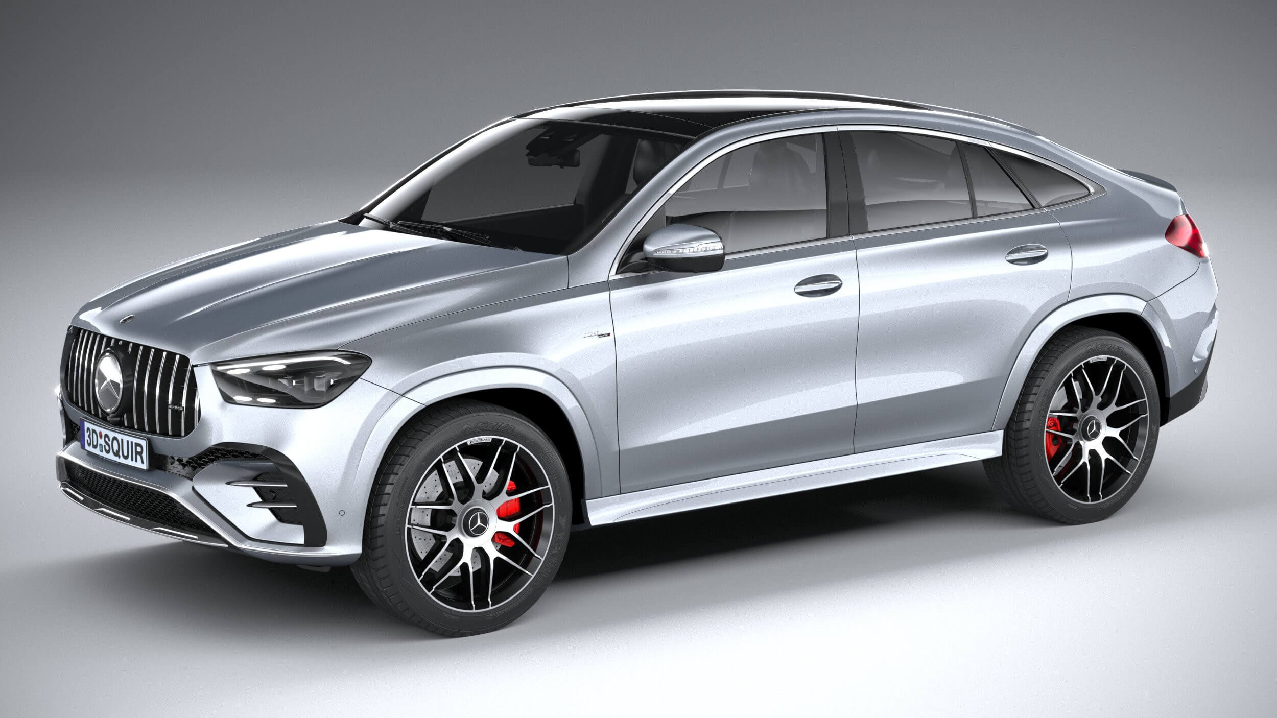 Mercedes-Benz GLE 53 AMG Coupe 2024 3D Model by SQUIR