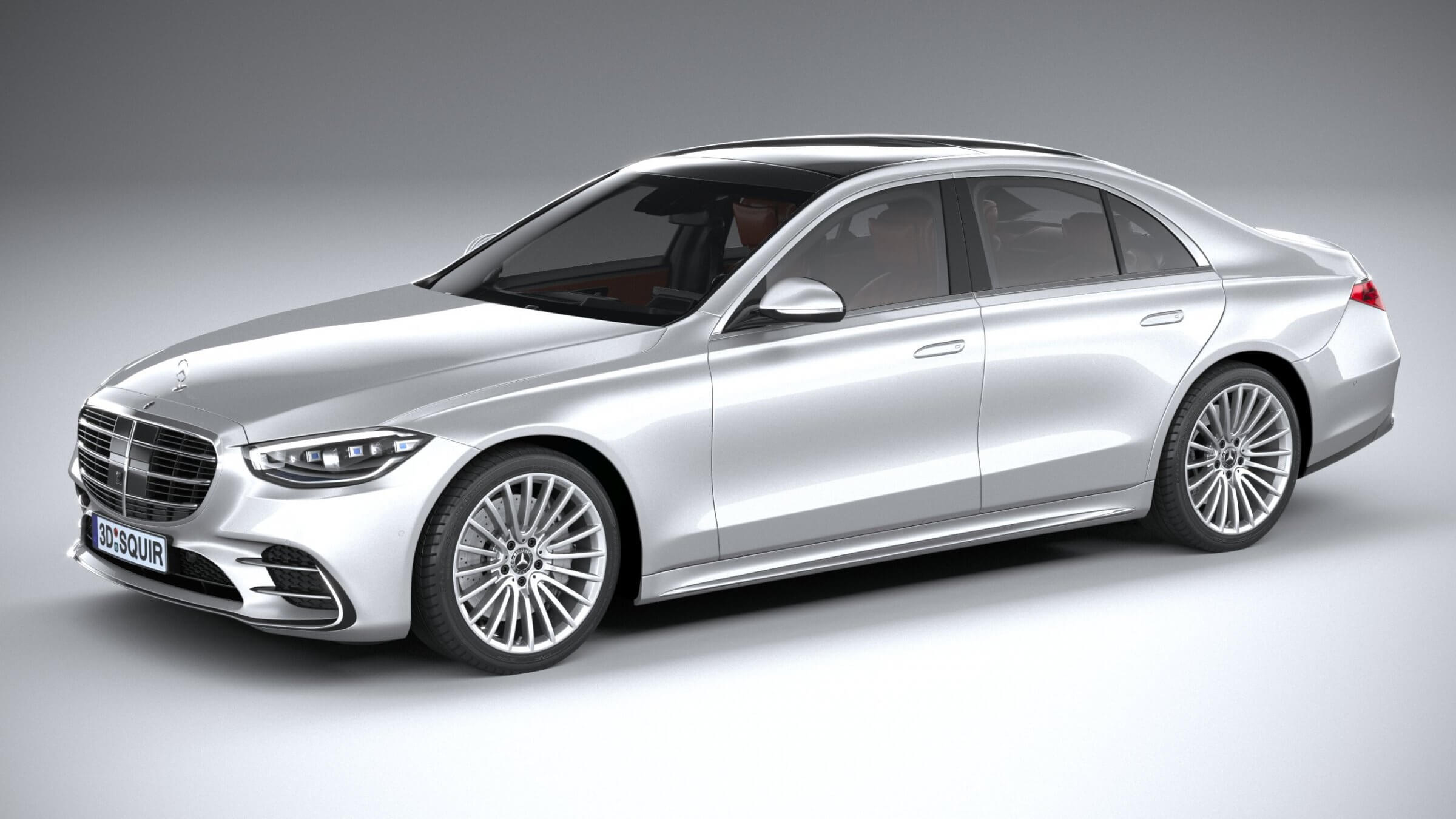 Mercedes Benz S Class Amg 21 3d Model