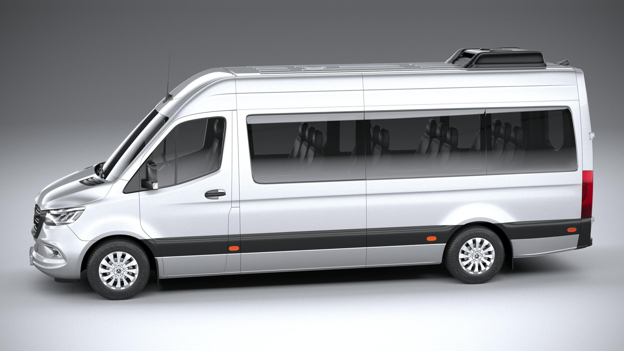 Mercedes-Benz Sprinter Passenger L3h2 2025 3D Model by SQUIR