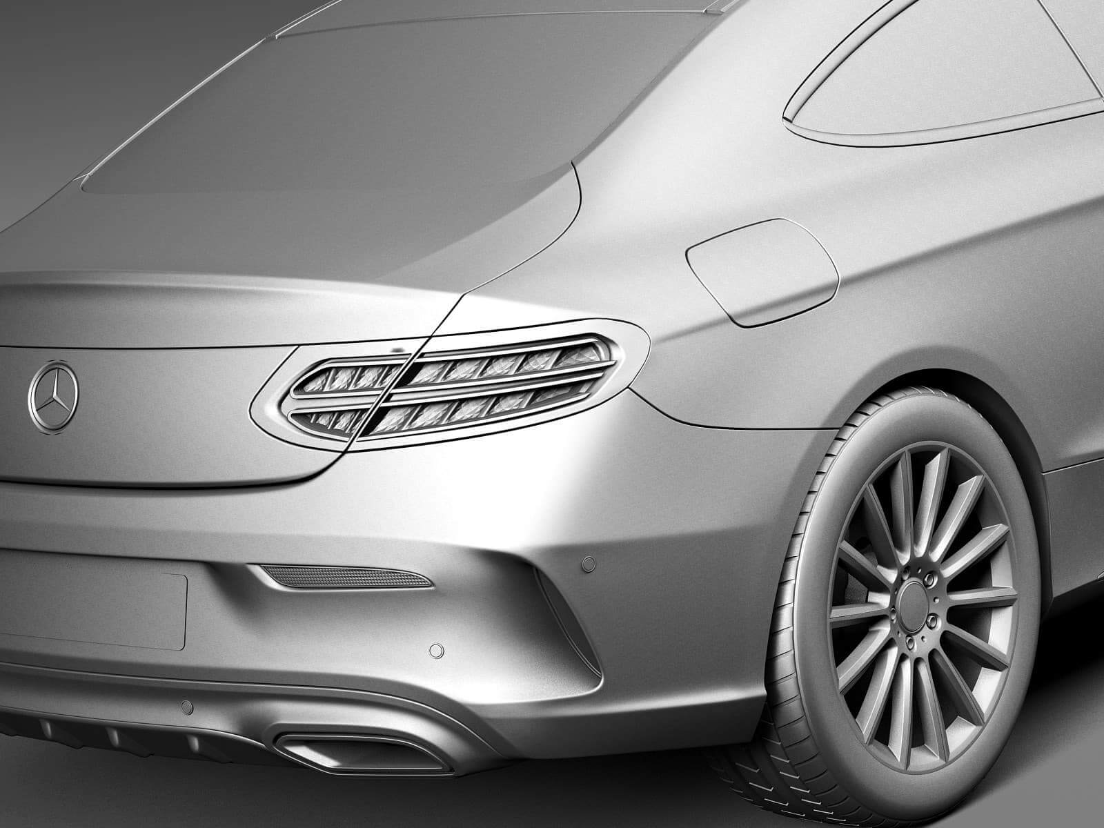 mercedes c class coupe 2017