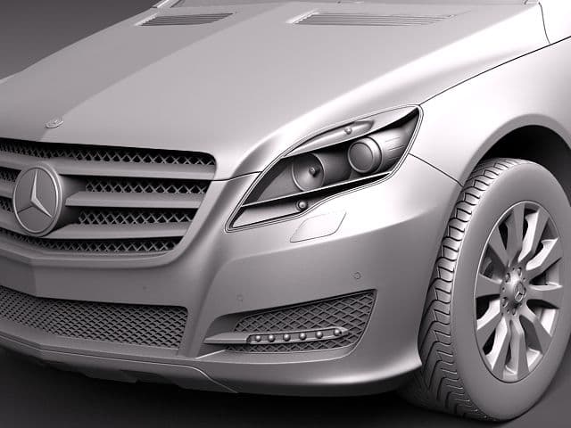 Mercedes R Class 2011 - 3D Model by SQUIR