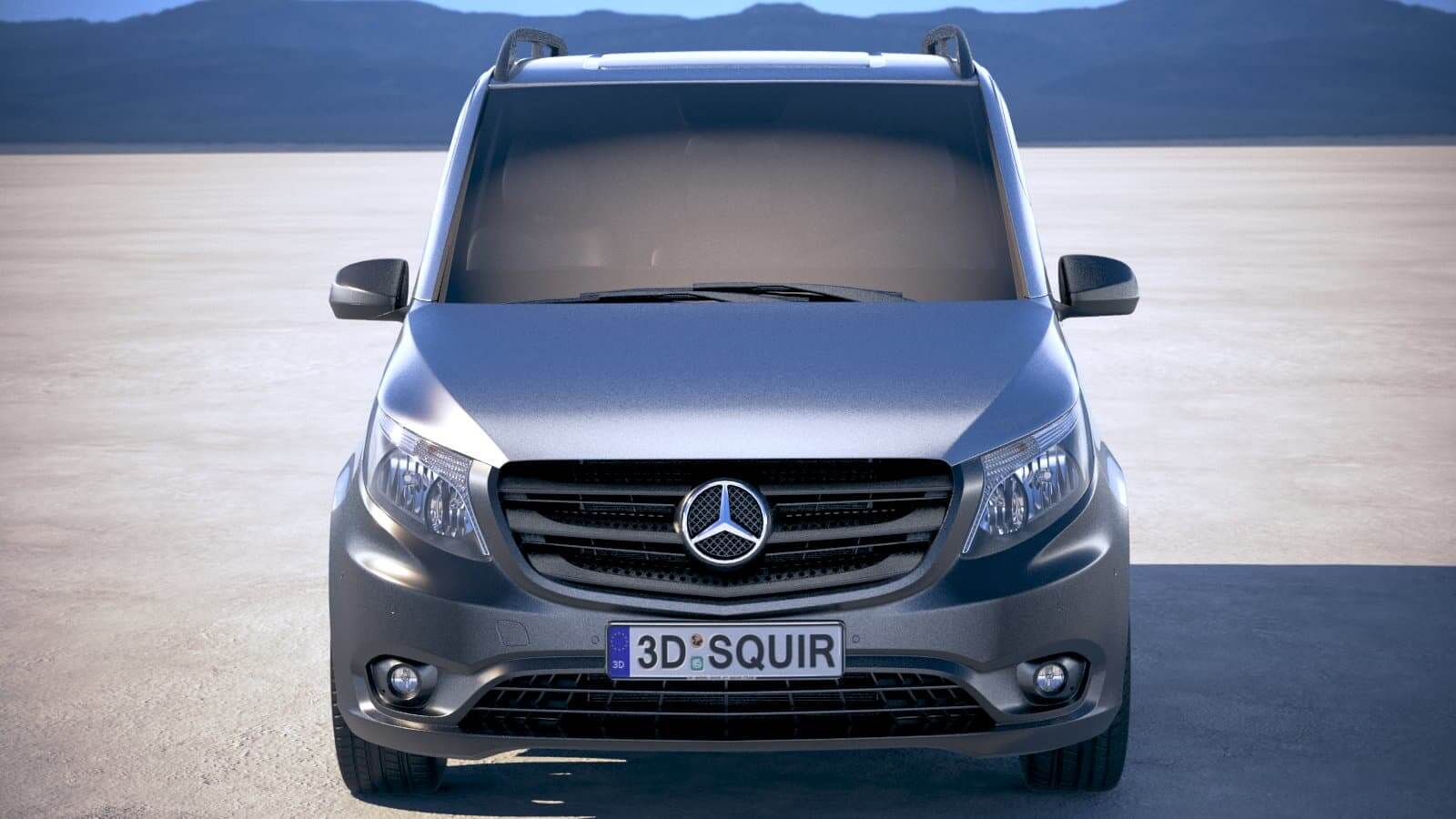 Mercedes Vito Short 2018 3D Model by SQUIR