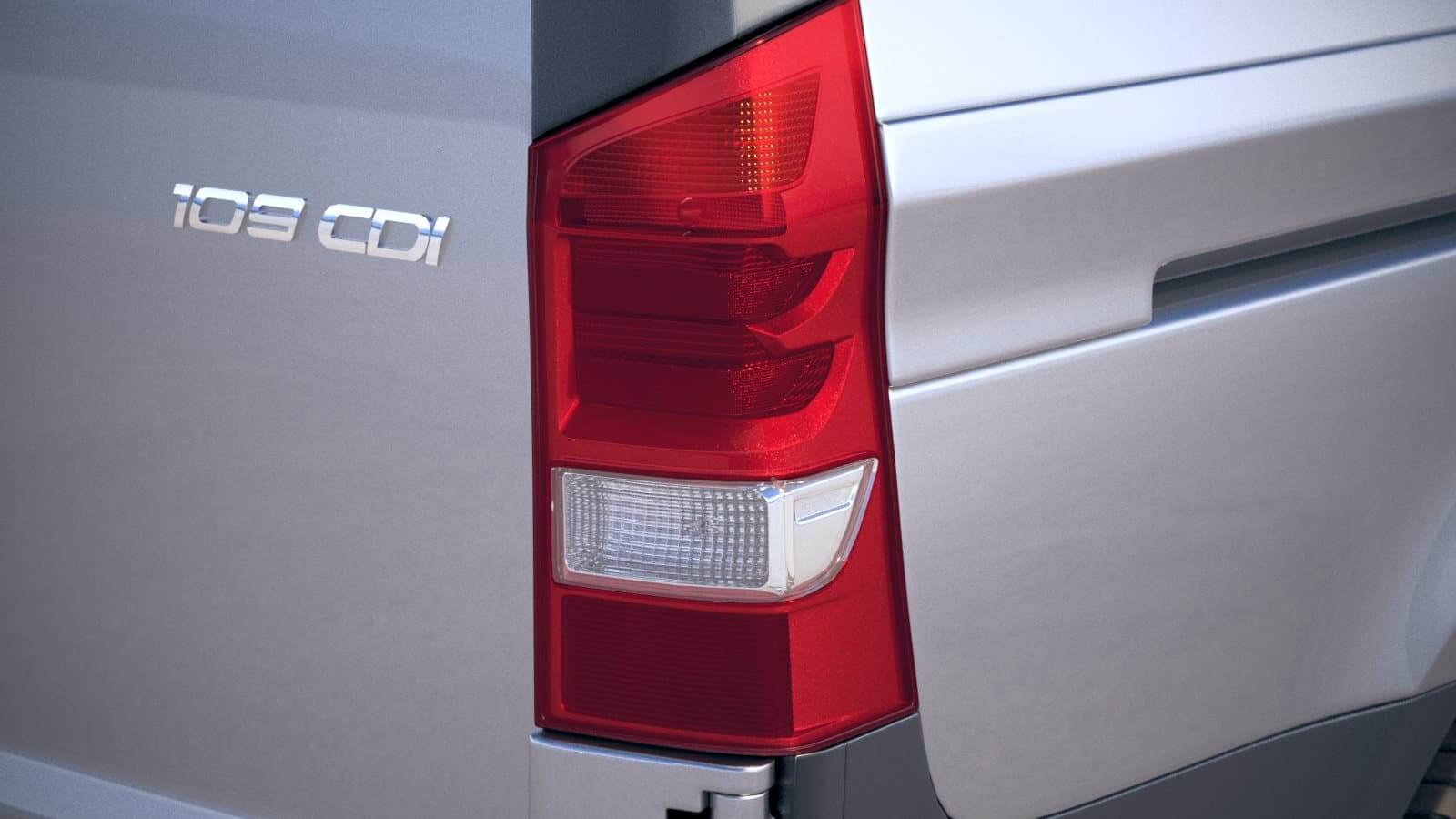 Mercedes Vito Short 2018 3D Model by SQUIR