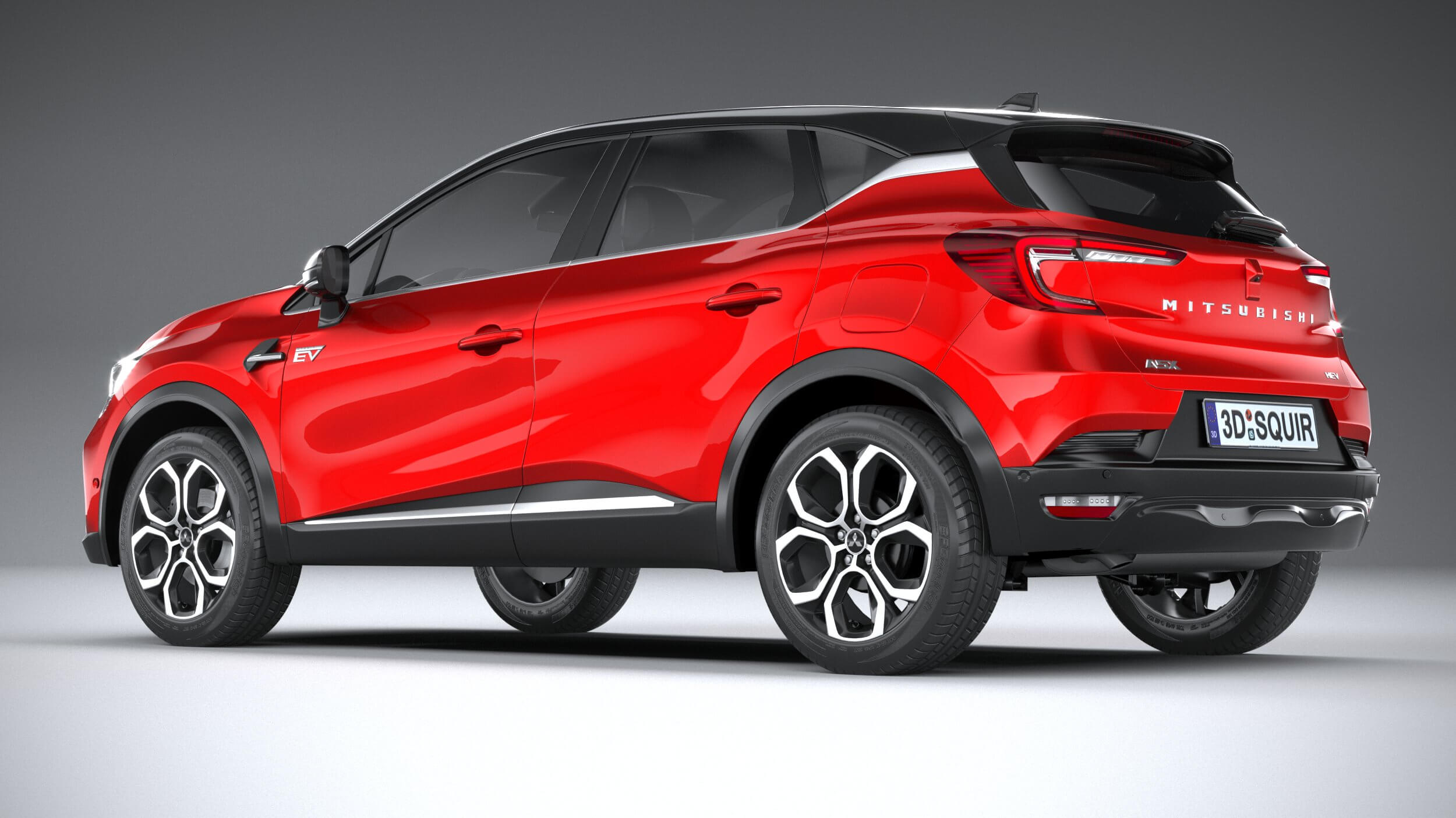  Foto zu Mitsubishi ASX 2024 - 3D Model by SQUIR 