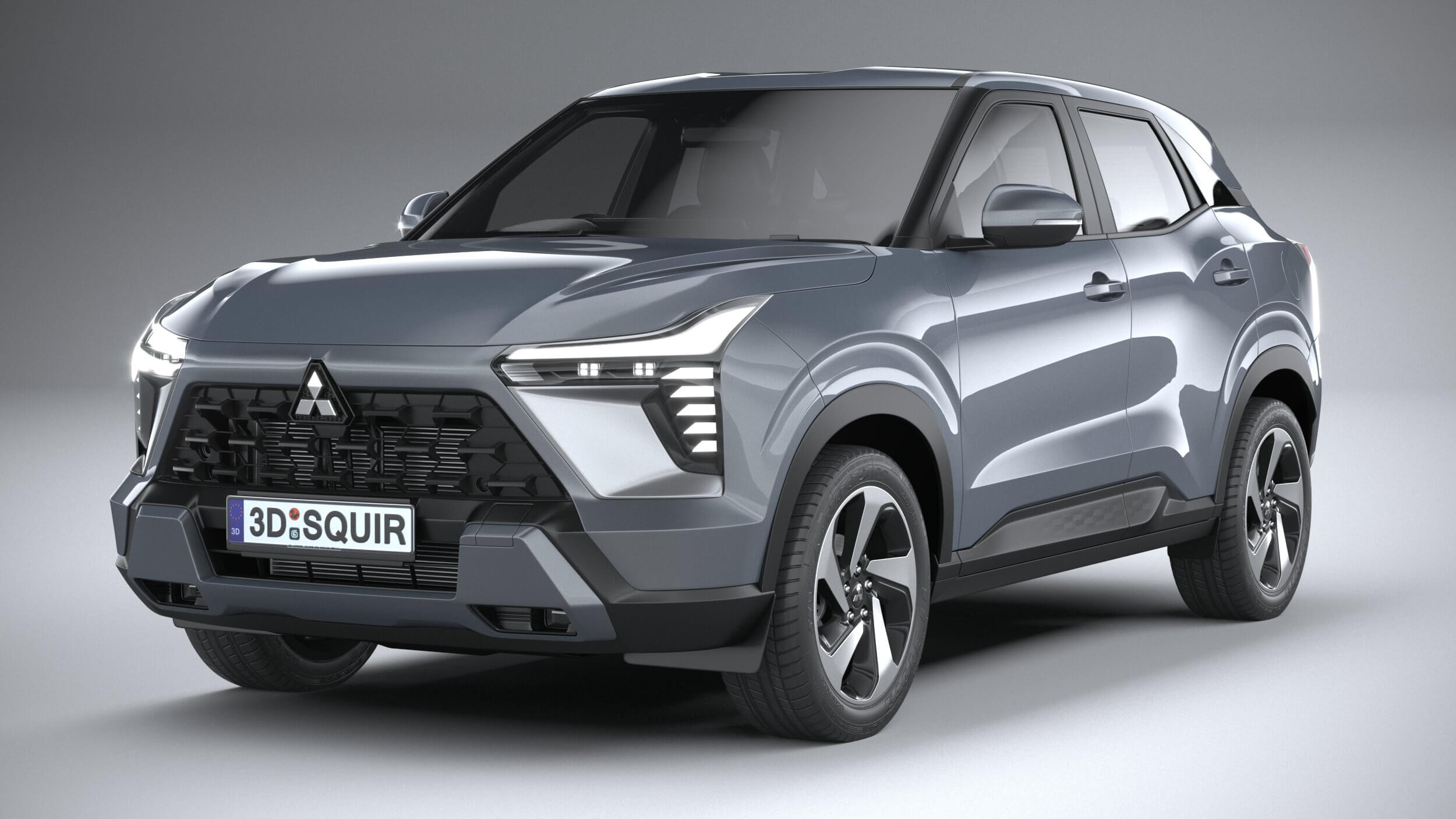 Mitsubishi Xforce 2024 3D Model by SQUIR