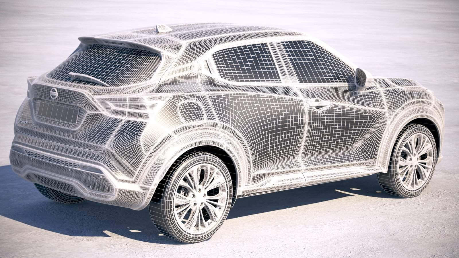 Nissan Juke 2020 - 3D Model by SQUIR