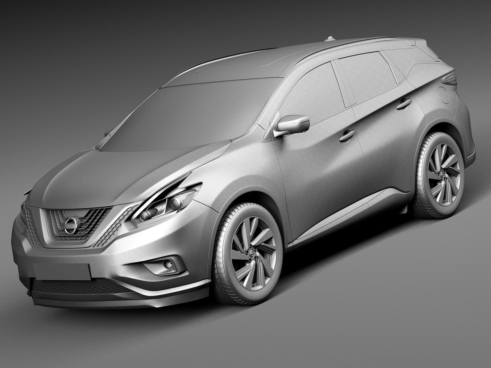 Nissan Murano (Z52) 2015 Nissan murano, Nissan, 3d model
