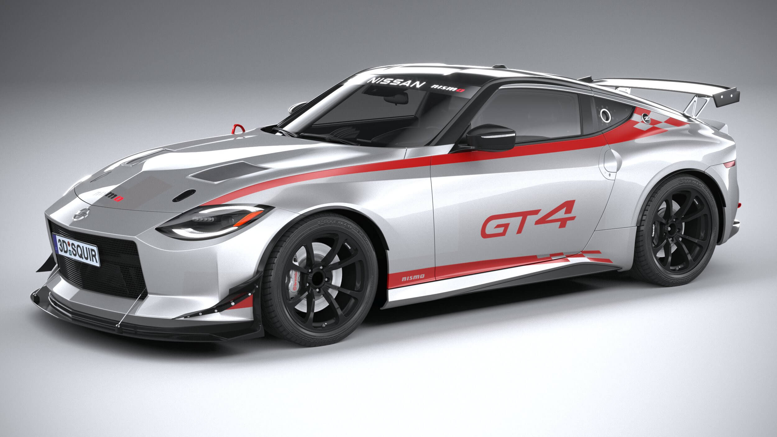 Nissan Z GT4 2023 3D Model by SQUIR