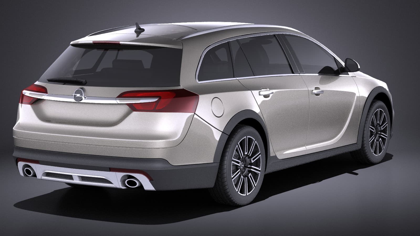 Opel Insignia Country Tourer 15 Vray 3d Model