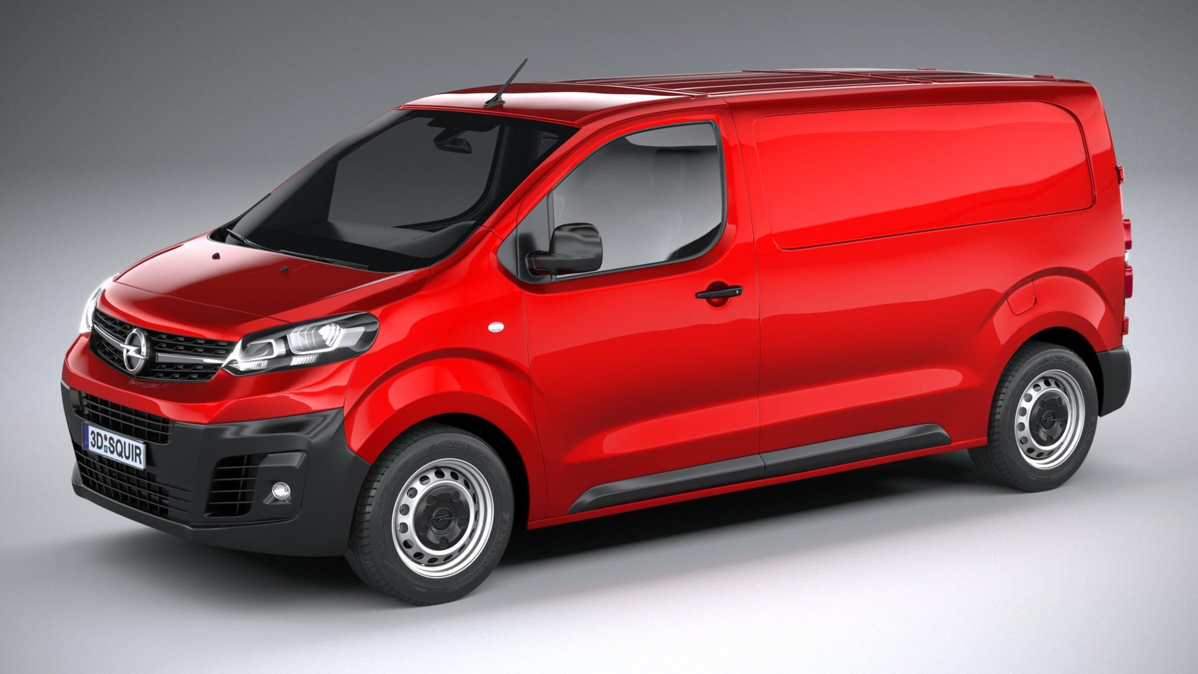 Opel Vivaro 2020 3D Model By SQUIR Opel Vivaro 2020 3D Model By SQUIR