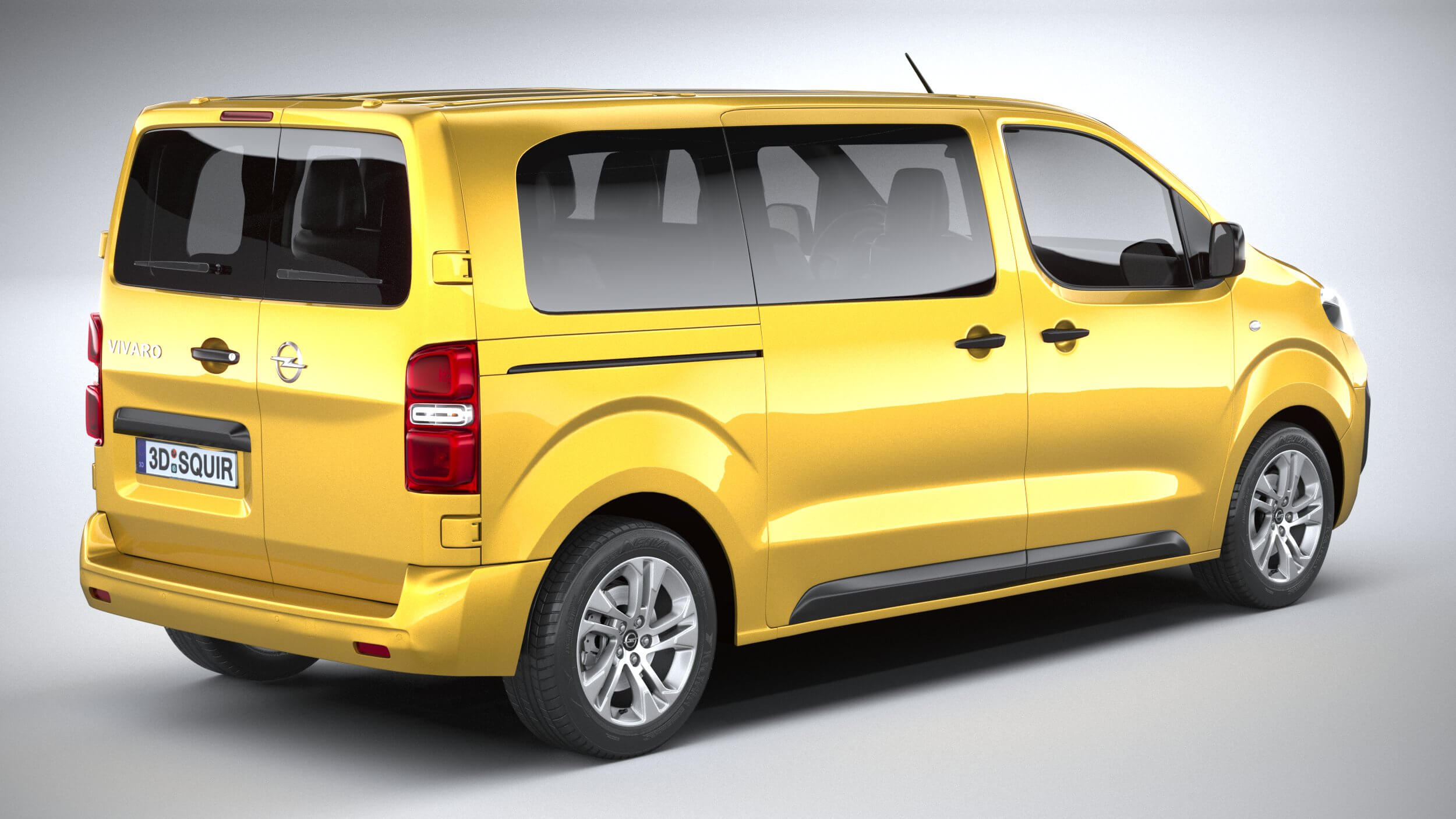Protection Seuil de Pare-chocs Arriére Pour Opel Vivaro 2019-2024 L1 L2