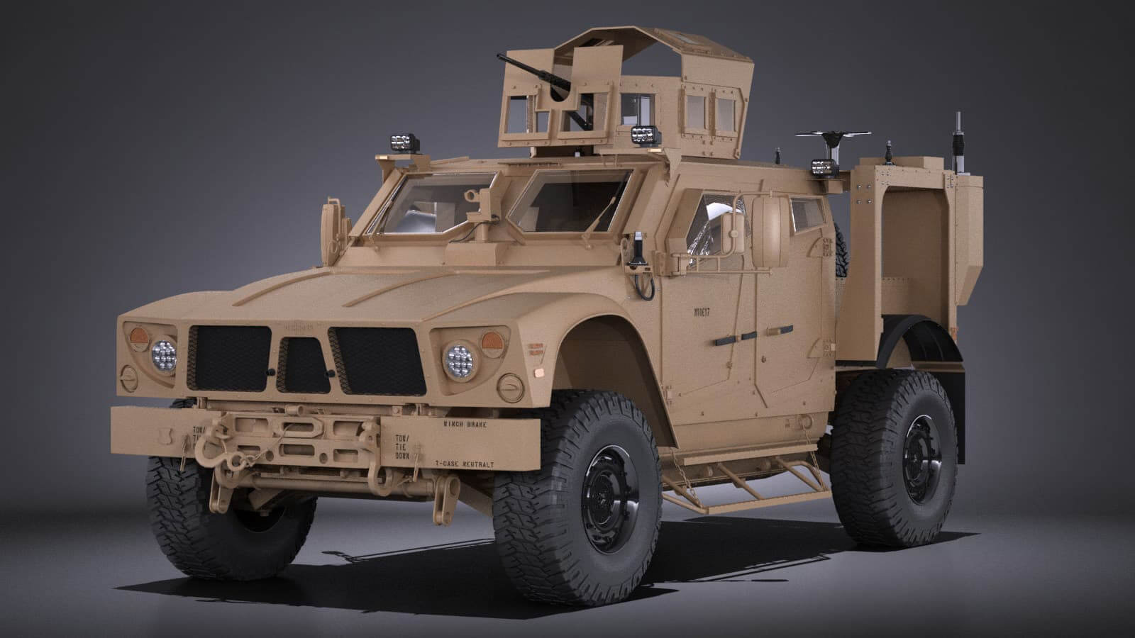 Бронемашина Oshkosh m atv