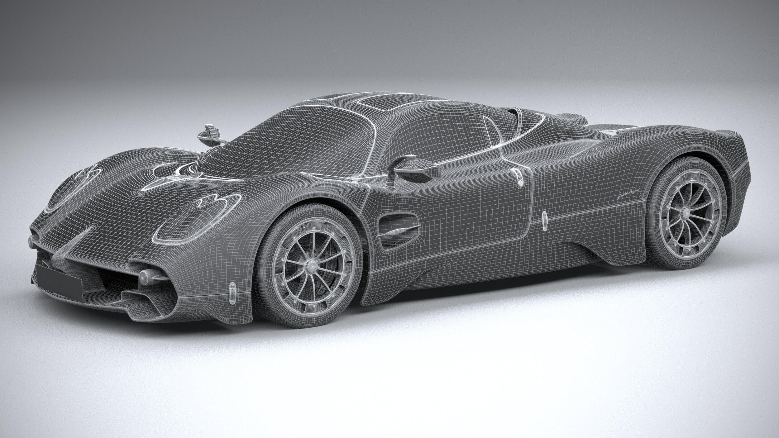 Pagani Utopia 2023 3d Model By Squir