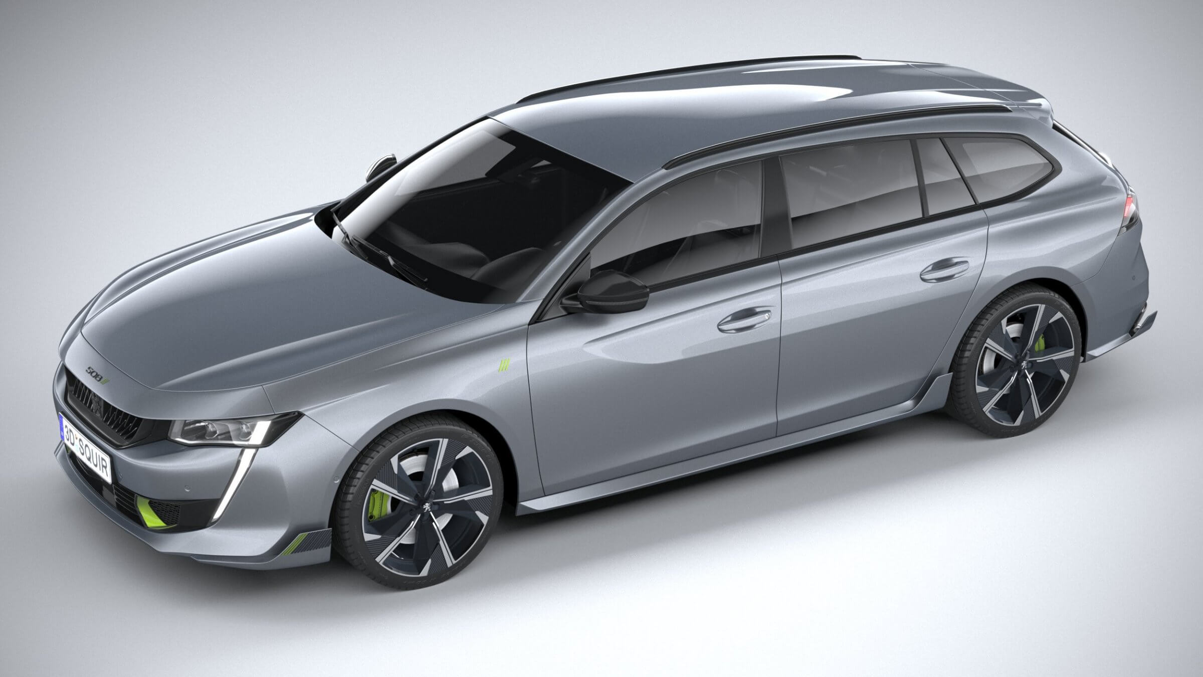 Peugeot 508 Sw Pse 21 3d Model