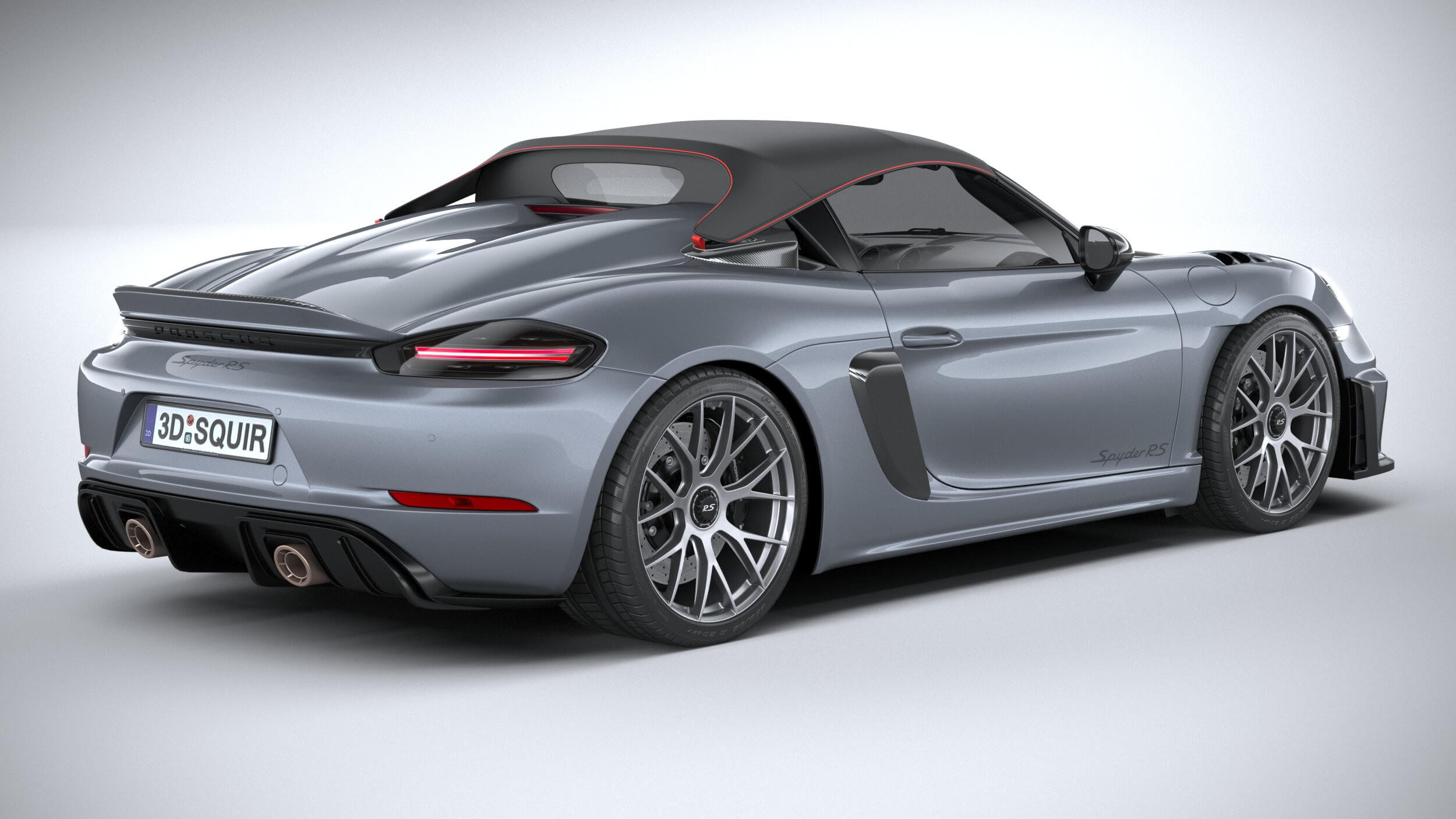Porsche 718 Boxster Spyder RS 2024 3D Model by SQUIR