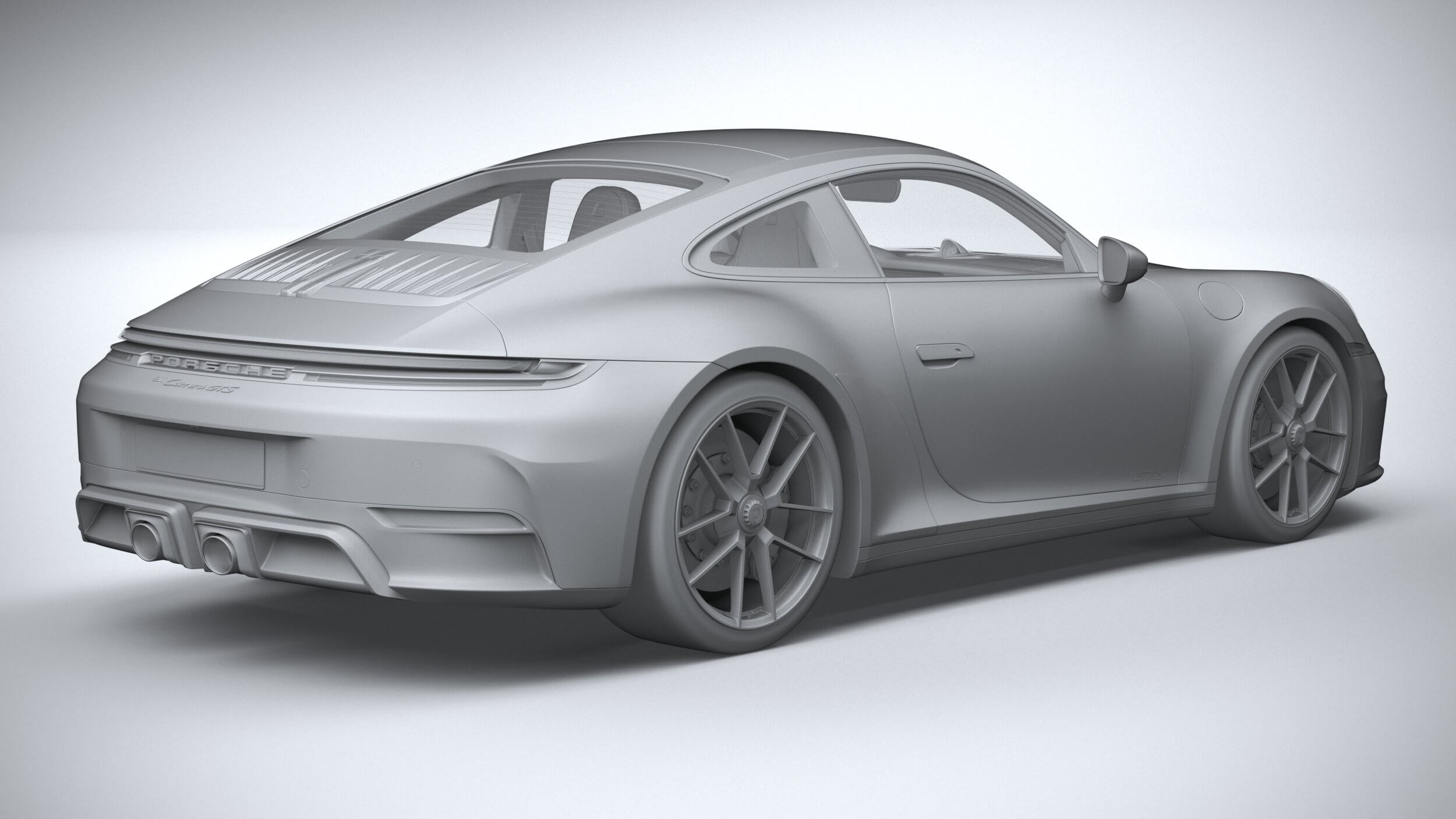 Porsche 911 Carrera GTS 2025 - 3D Model by SQUIR
