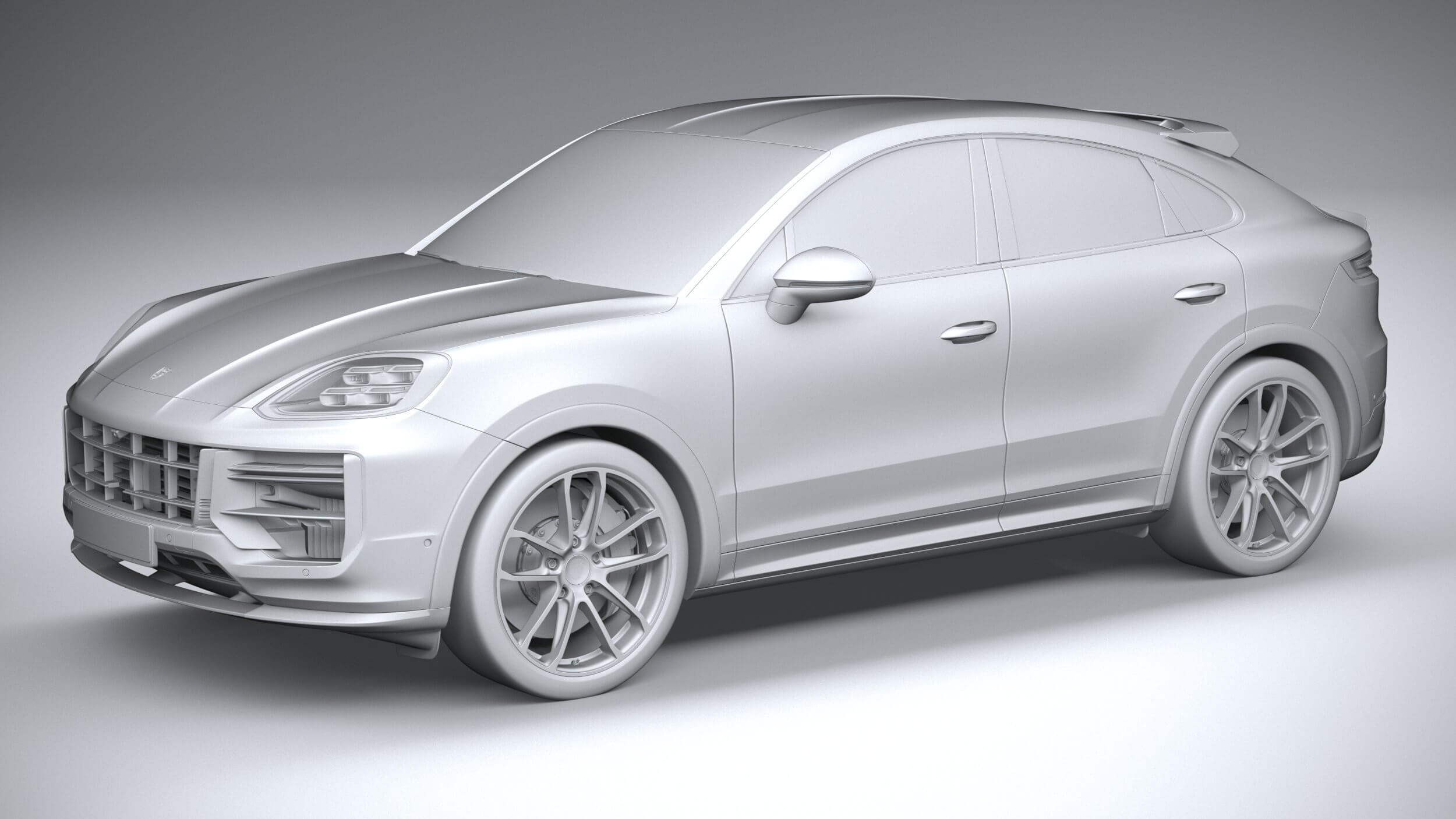 Porsche Cayenne Turbo GT 2024 3D Model by SQUIR