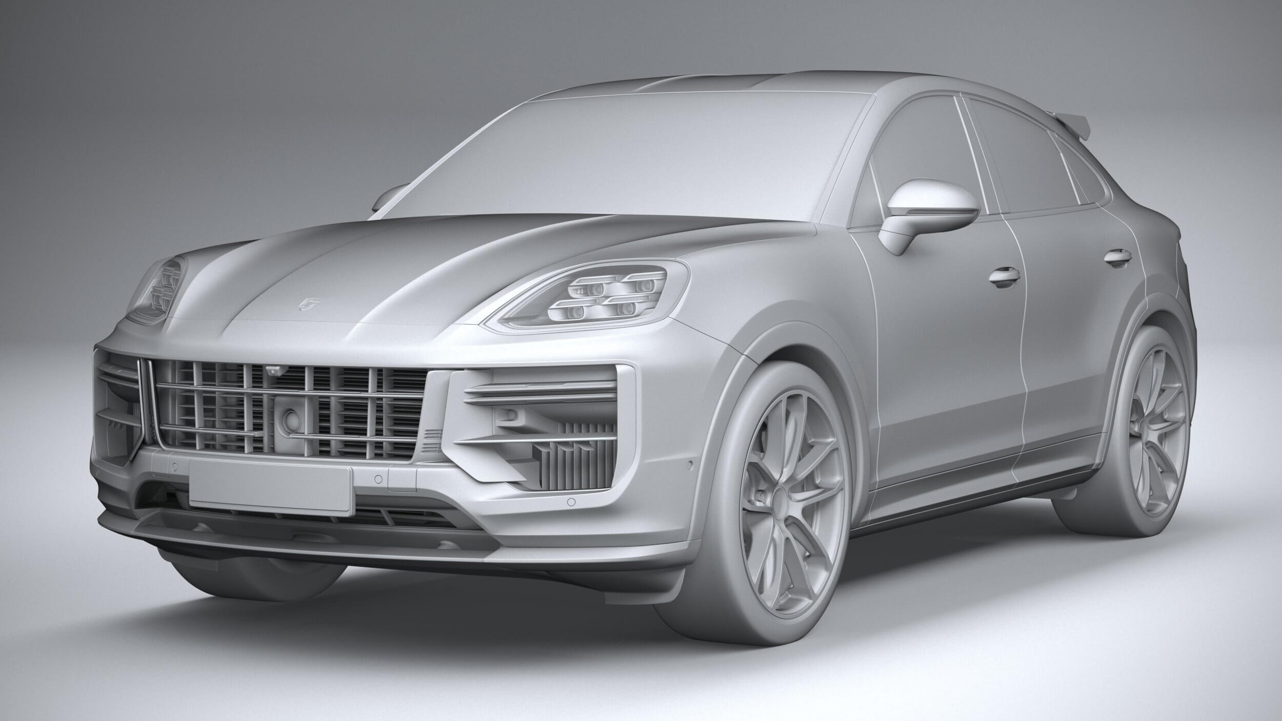 Porsche Cayenne Turbo GT 2024 3D Model by SQUIR