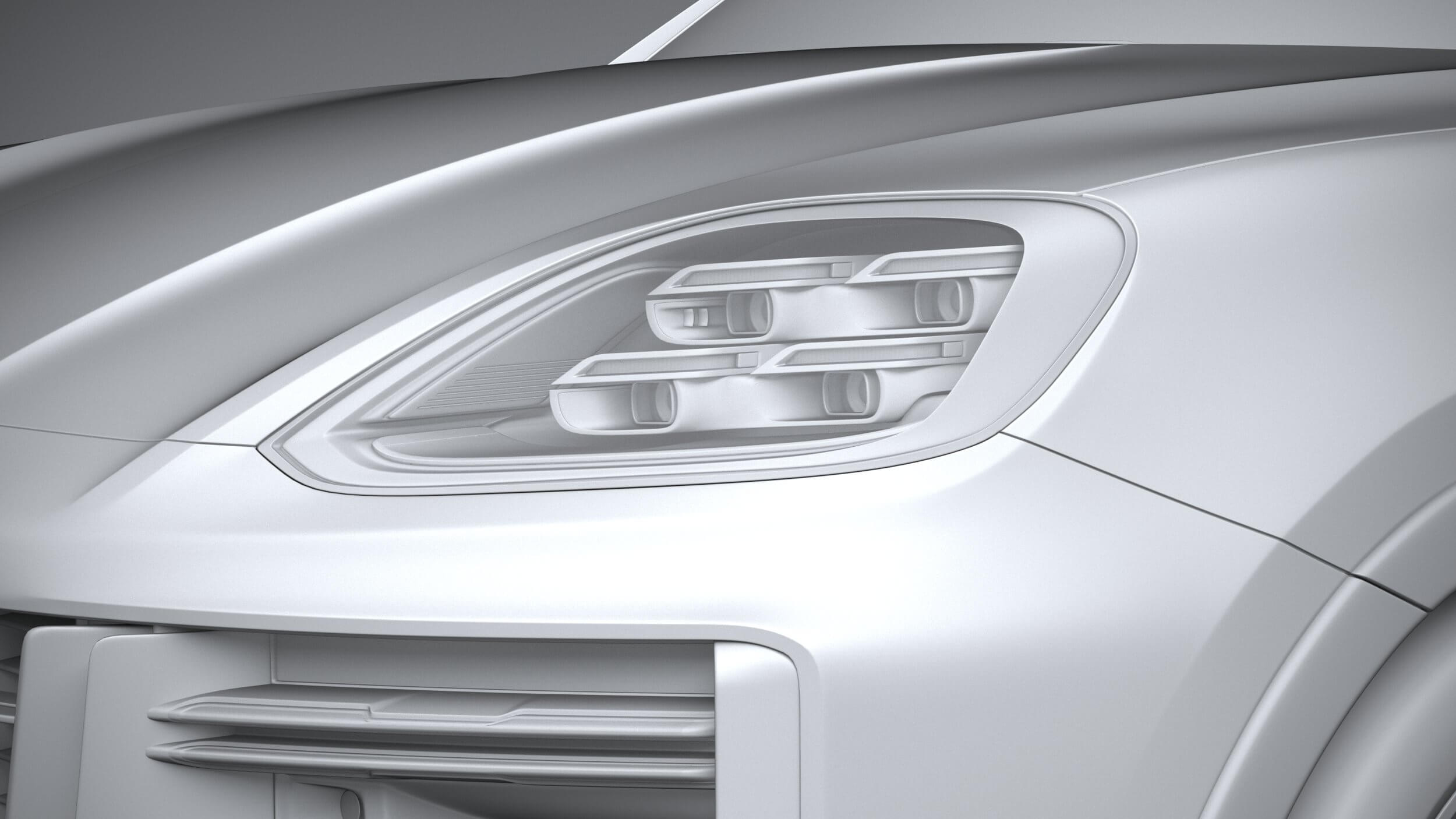 Porsche Cayenne Turbo GT 2024 3D Model by SQUIR