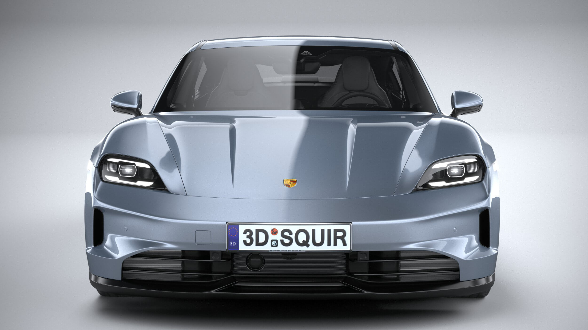 Porsche Taycan 2025 - 3D Model by SQUIR